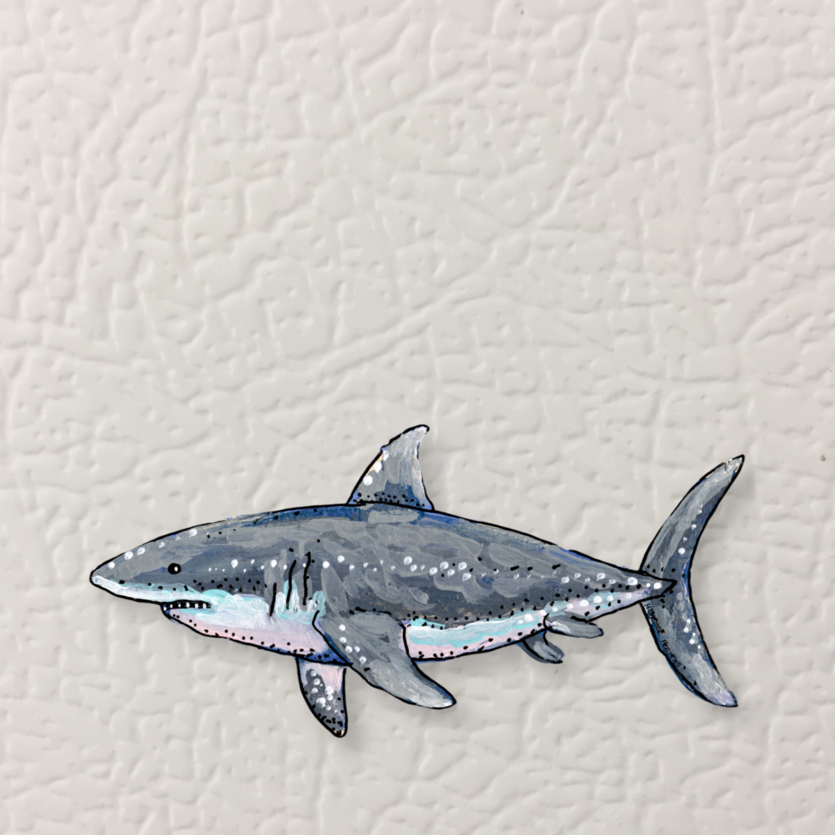 Great White Shark Magnet ( Die-Cut )