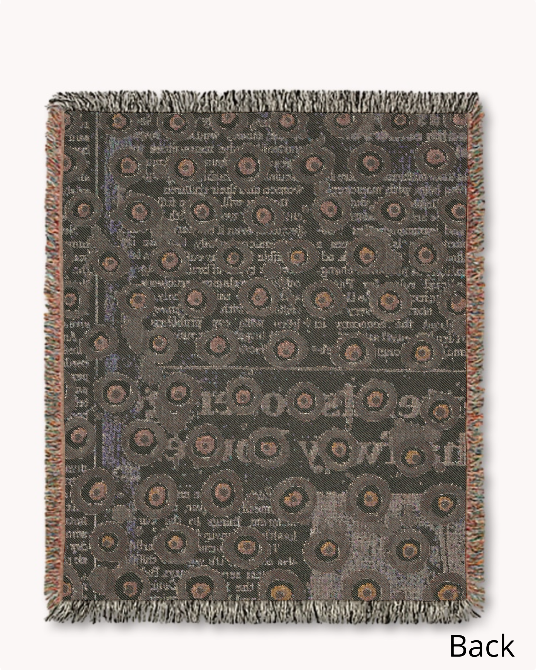 Evil Eye Energy Woven Blanket
