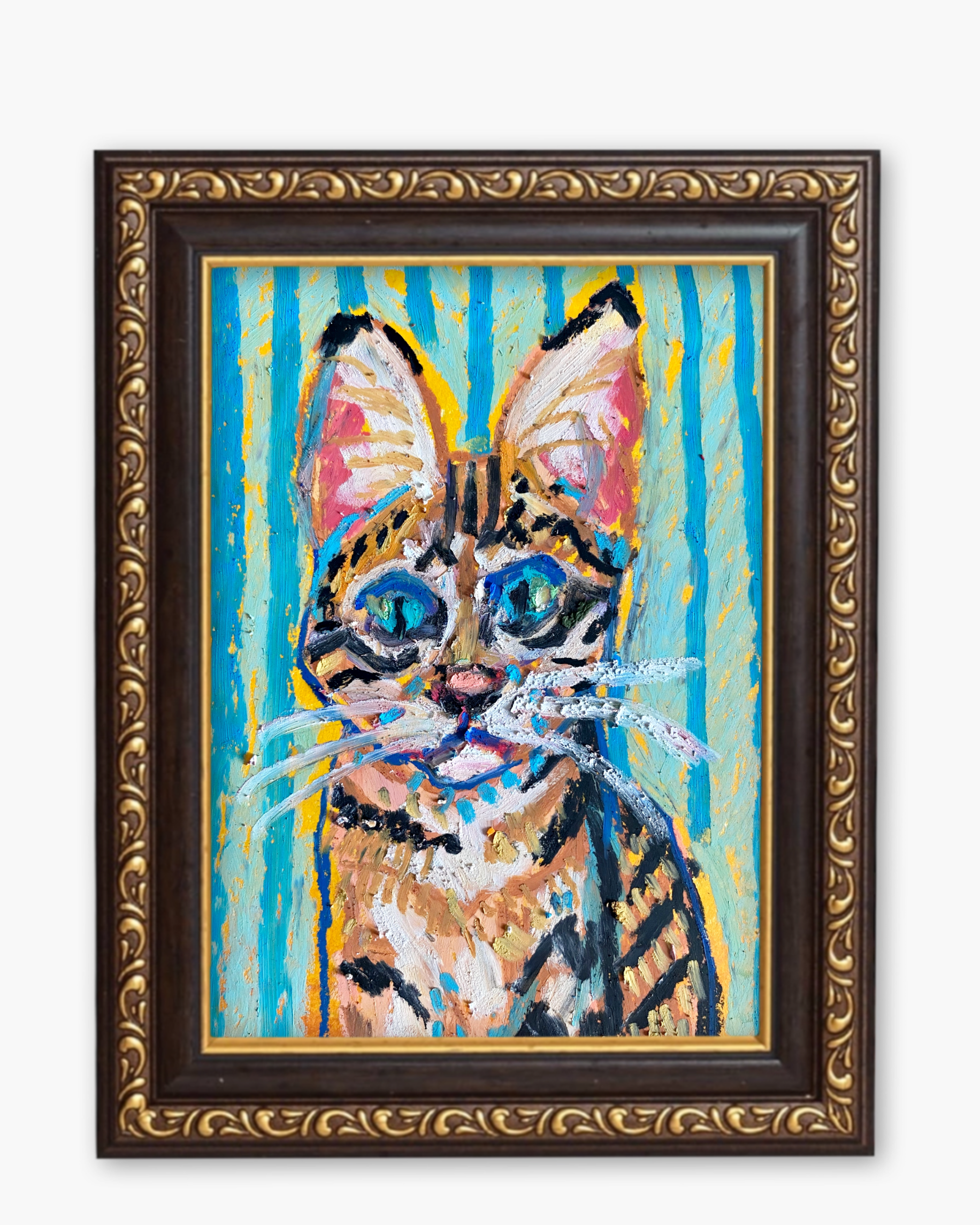Savannah Cat Magnet ( Large )