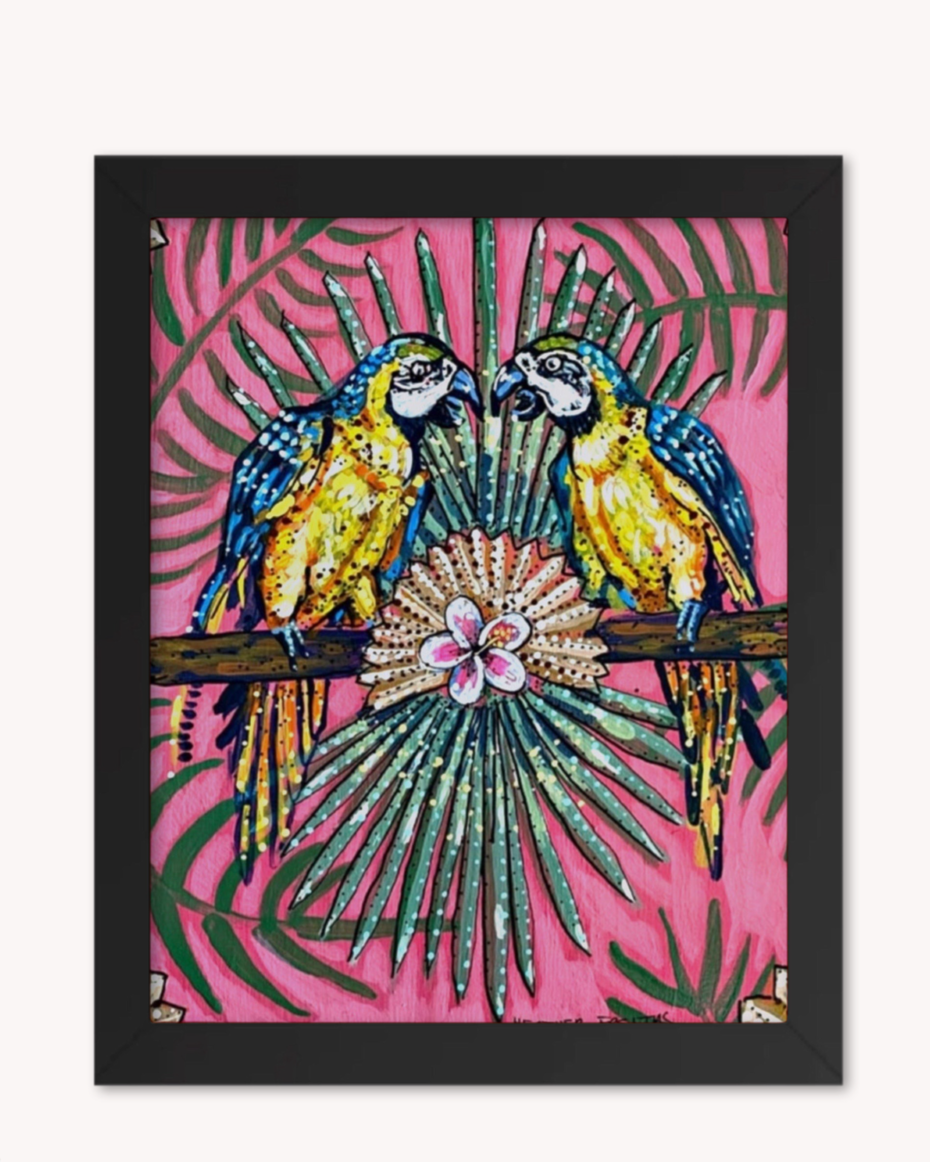 Parrot Paradise Print