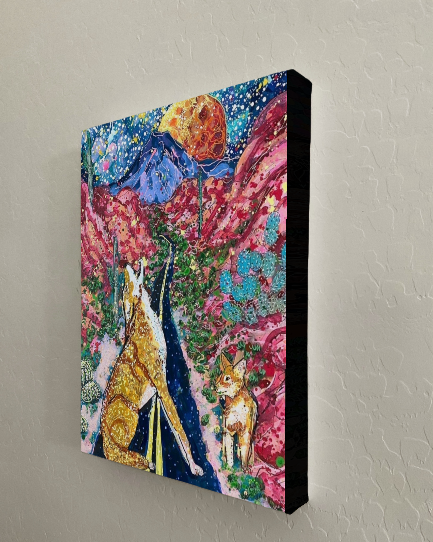 Desert Moon Daisy Print