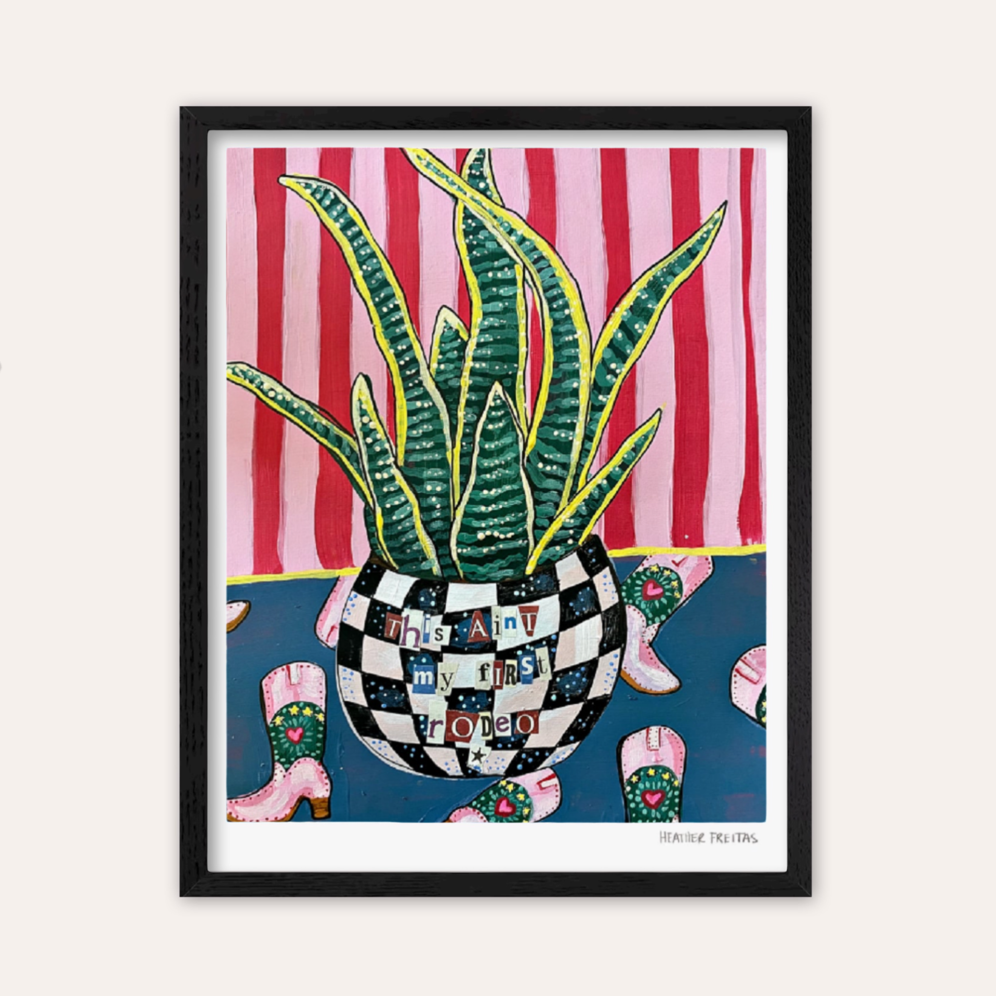 Ain’t My First Rodeo Fine Art Print