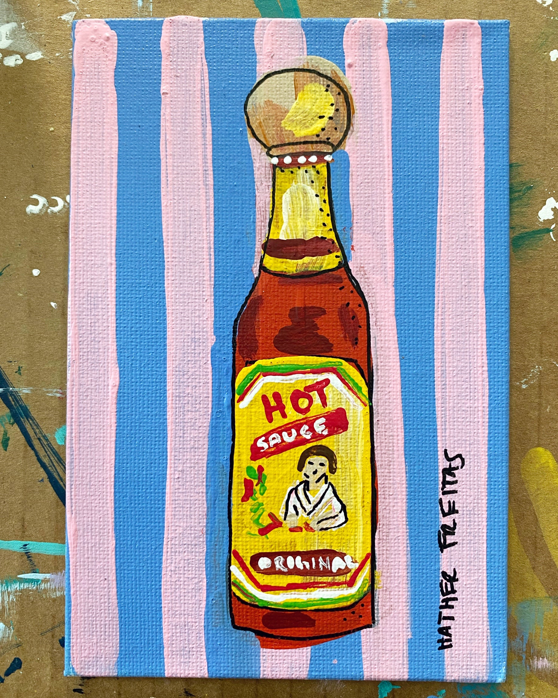 Hot Sauce ( Original Painting )