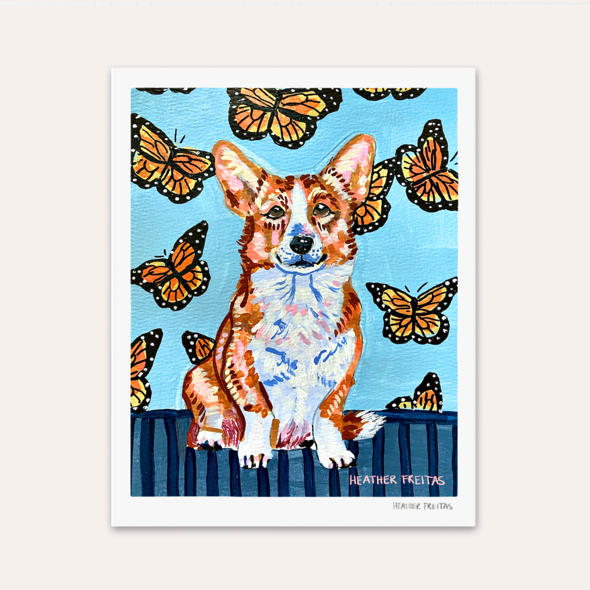 Corgi Fine Art Print
