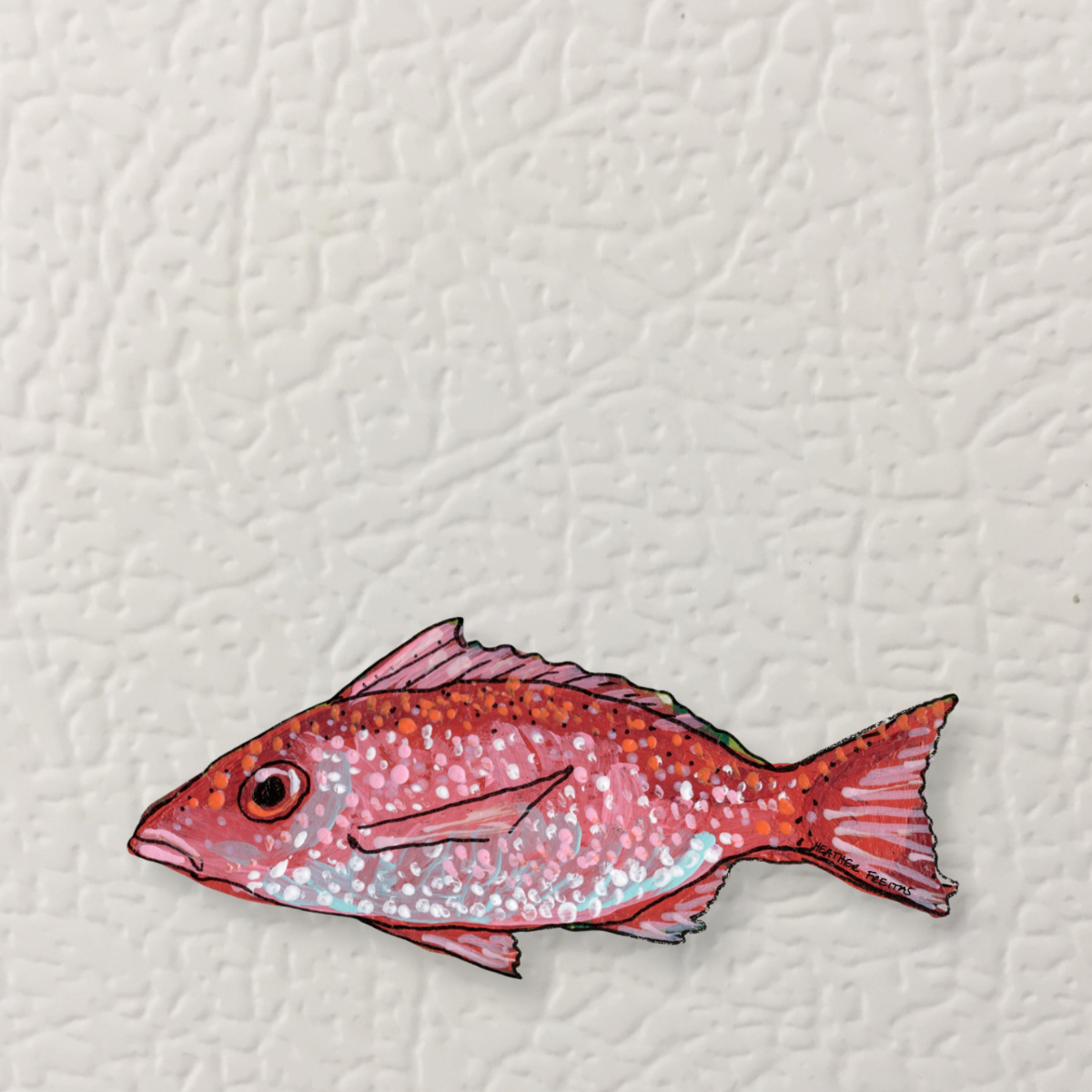 Red Snapper Magnet ( Die-Cut )