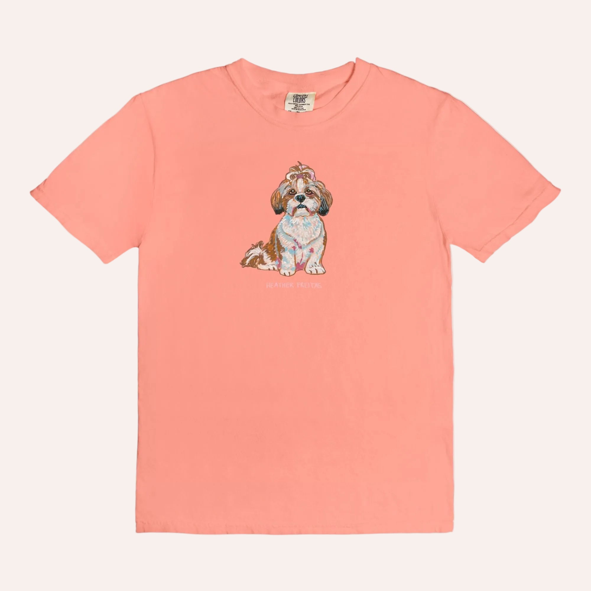 Shih Tzu Comfort Colors Tee