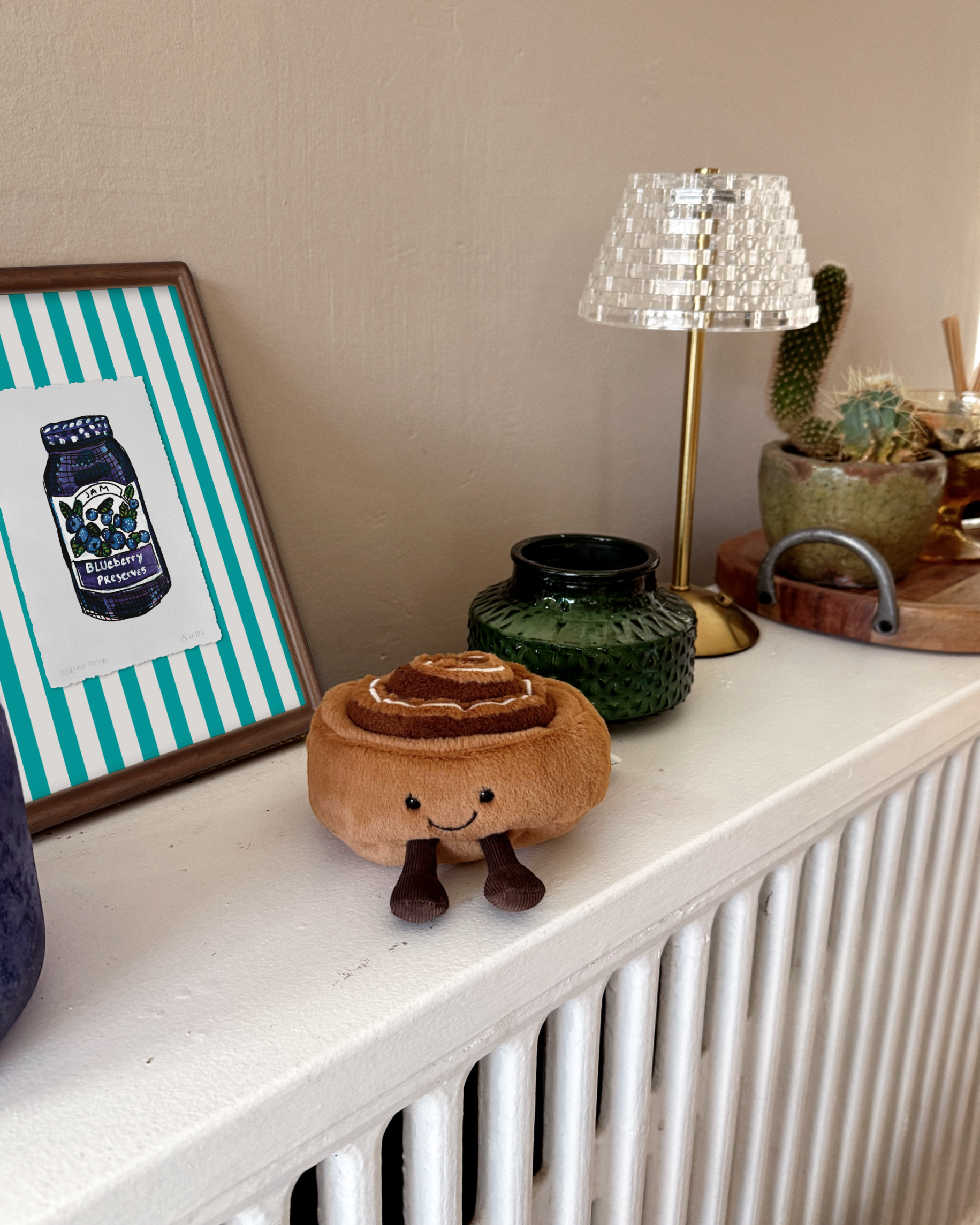 Grape Jam Limited Edition Framed Print