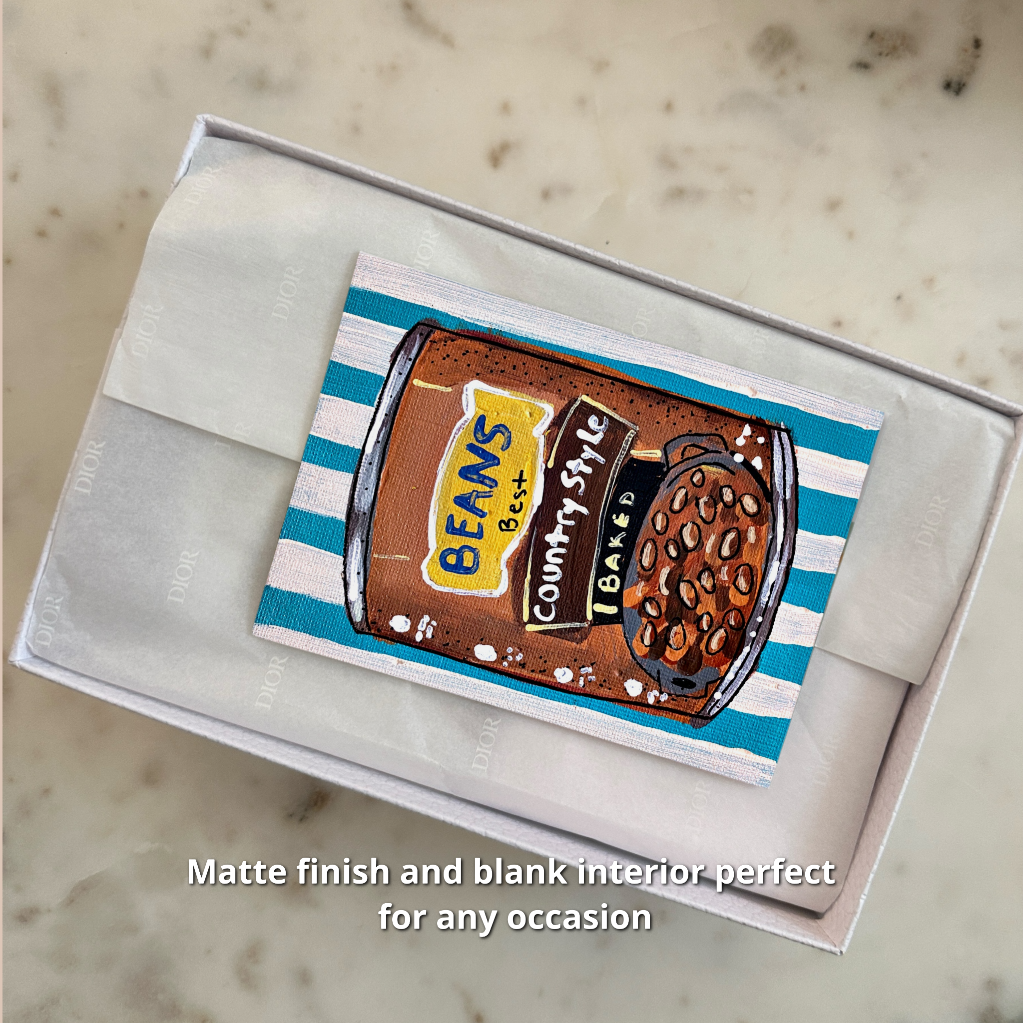 Baked Beans - Greeting Card / Fine Art Print