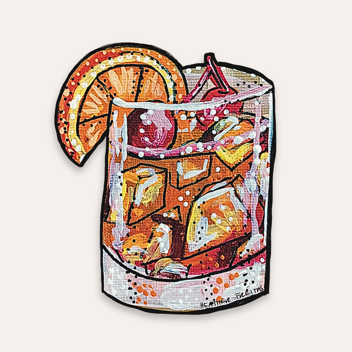 Old Fashioned Sticker