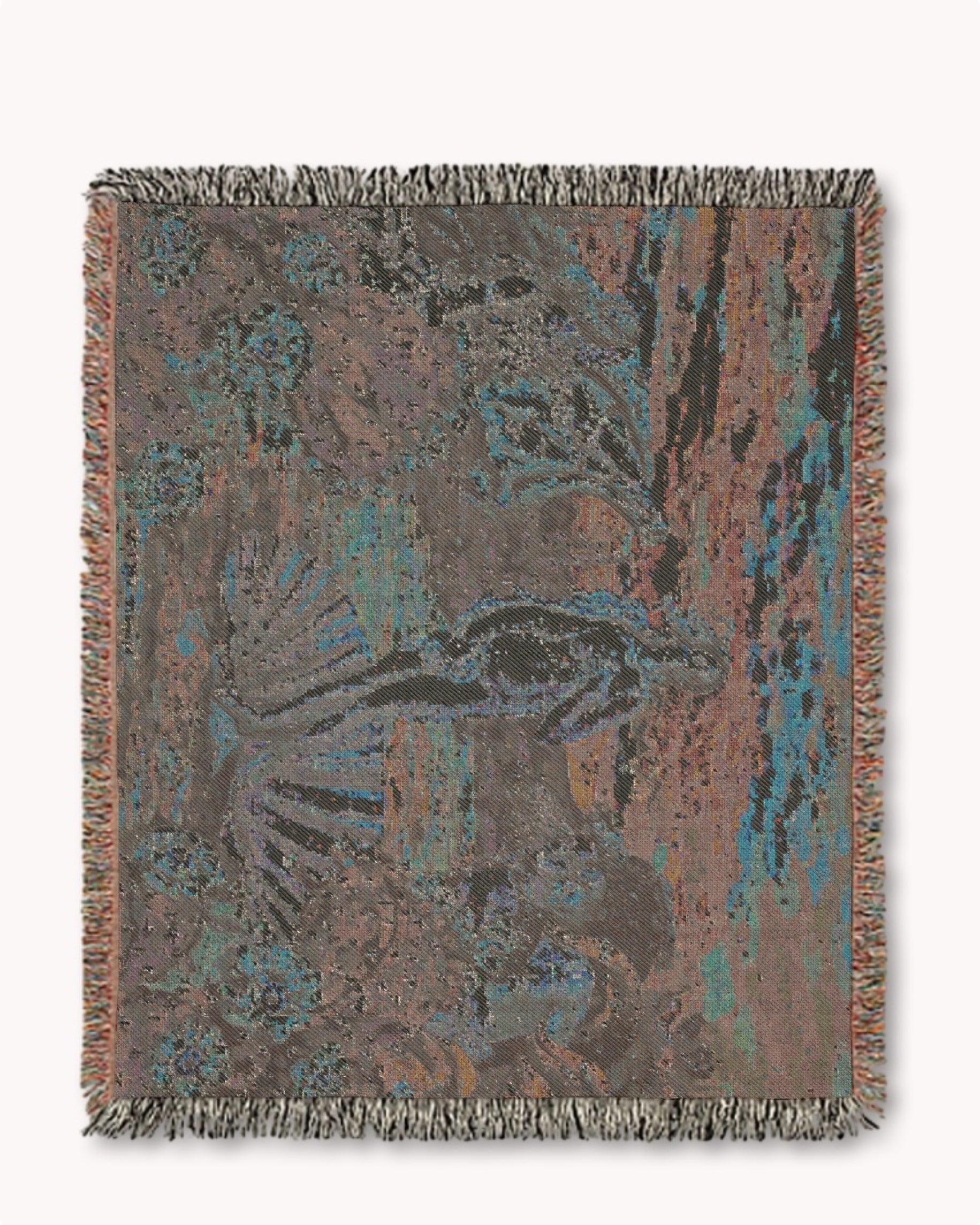 Desert Birth Of Venus Woven Blanket Tapestry