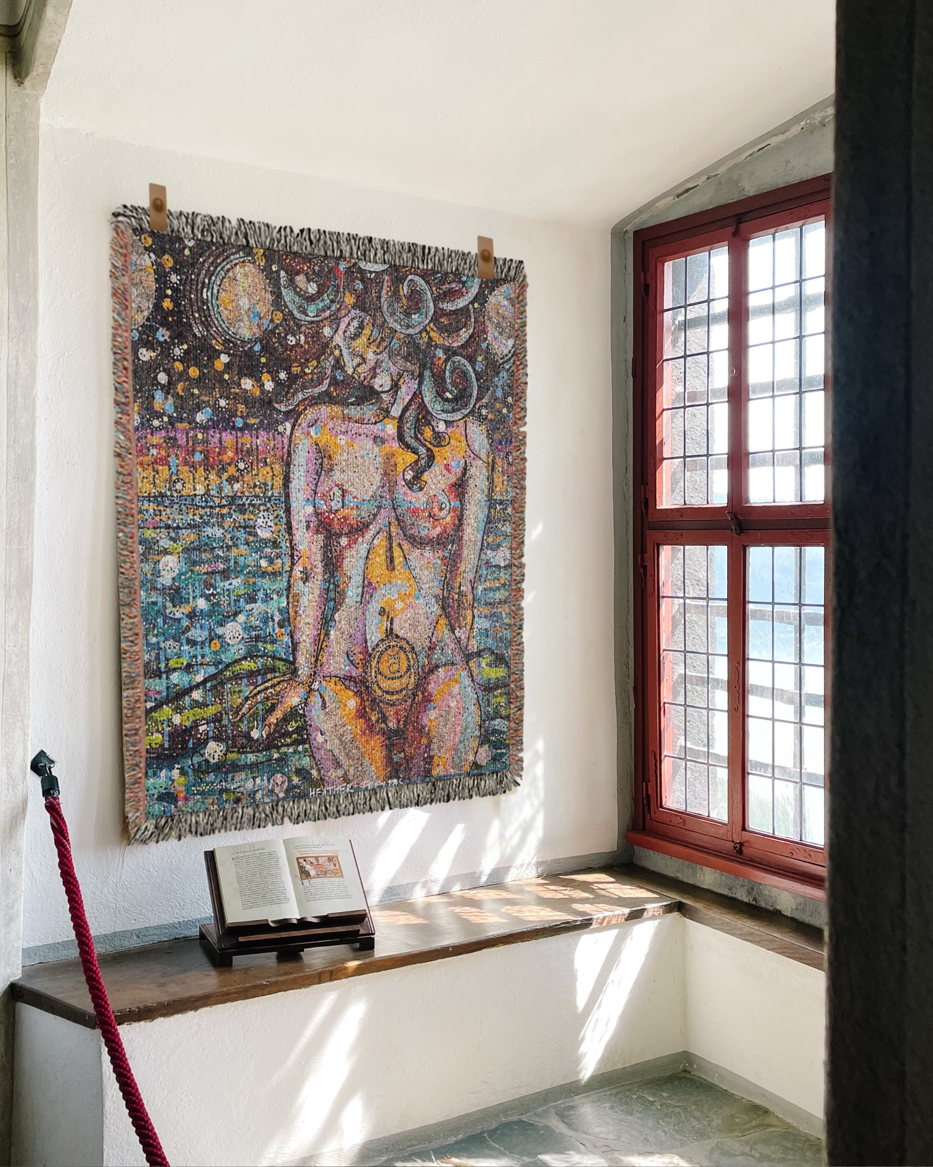 Sacral Woven Blanket Tapestry