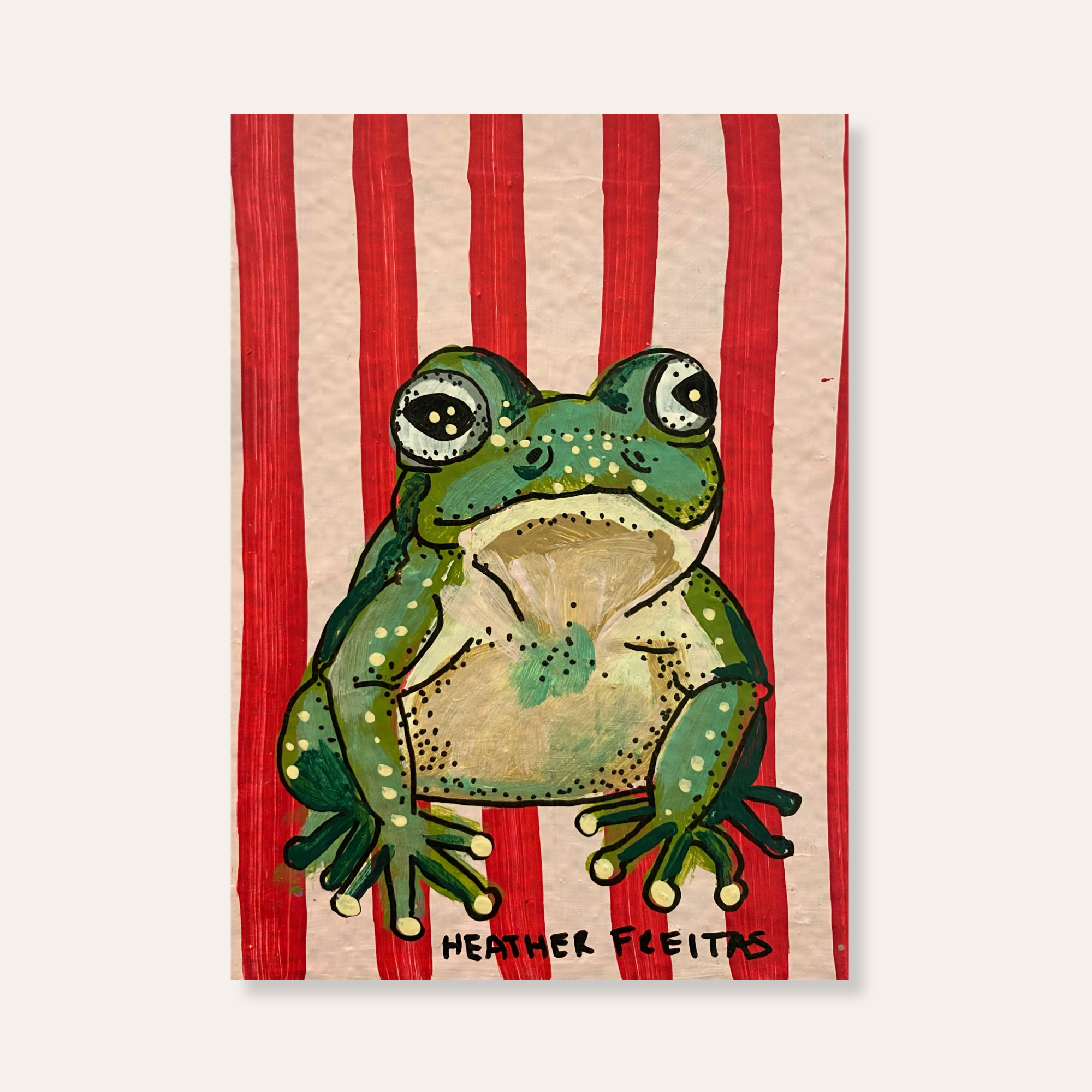 Frog Mini Fine Art Print