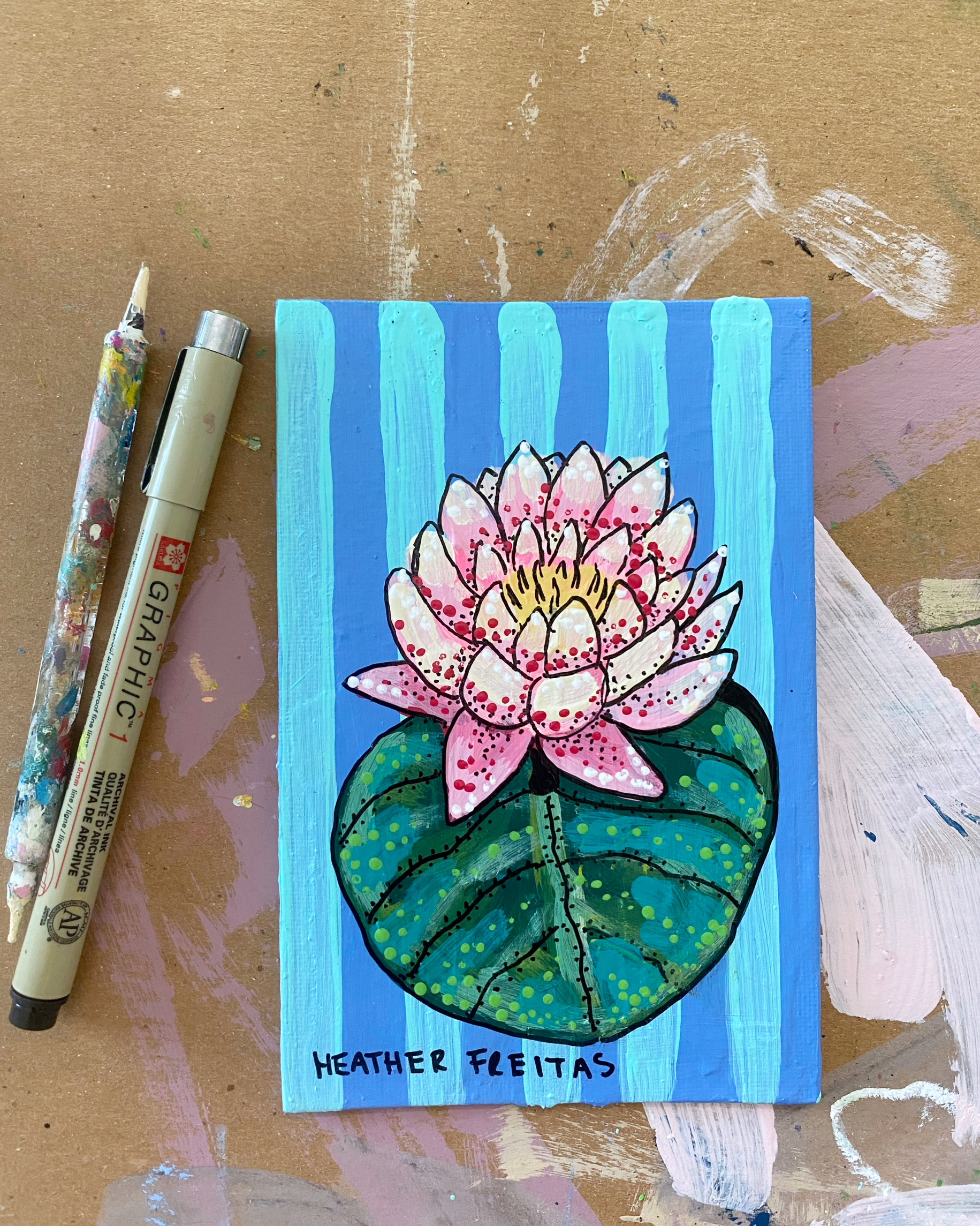 Lily ( Original Painting )