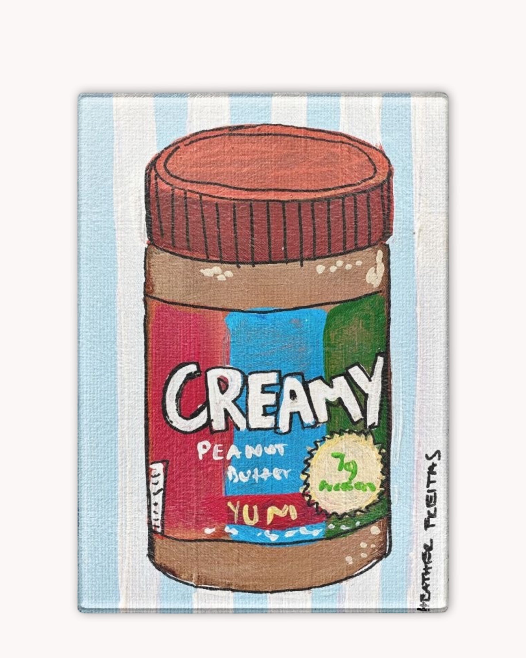 Peanut Butter Cutting Board Trivet