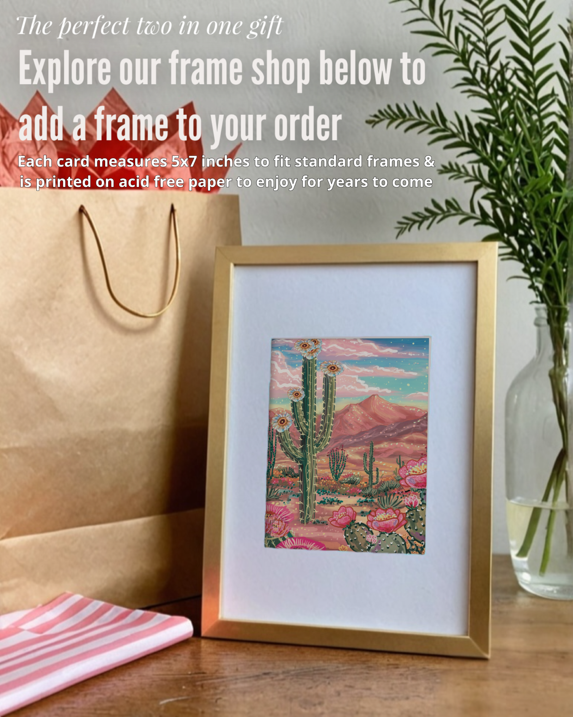 Desert Paradise - Greeting Card / Fine Art Print