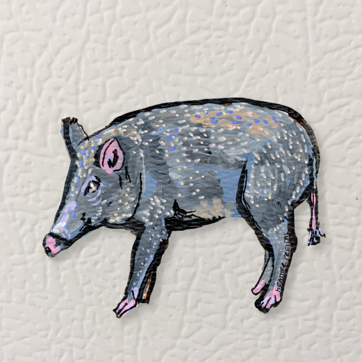 Javelina Magnet ( Die-Cut )