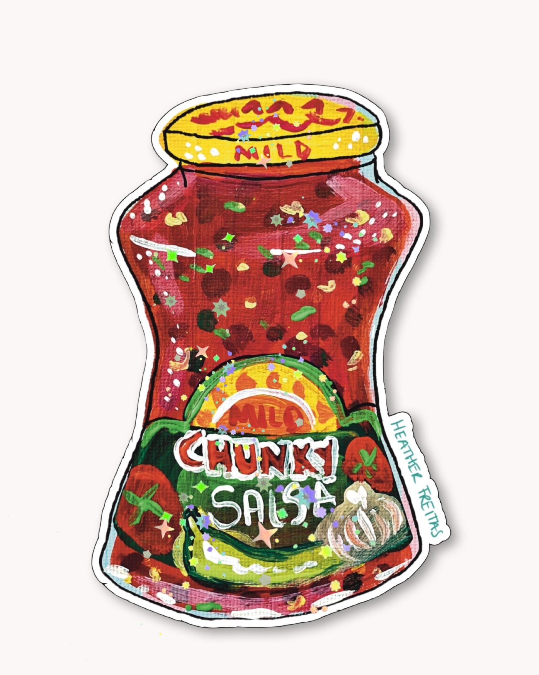 Mild Salsa Sticker