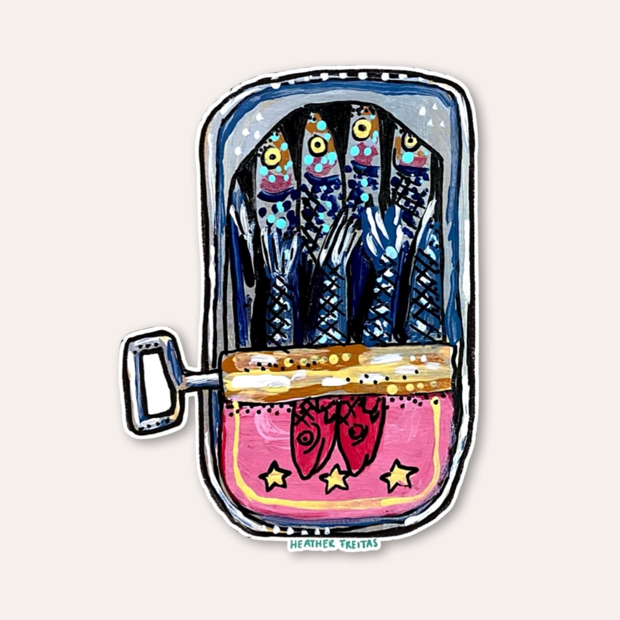 Sardines Sticker