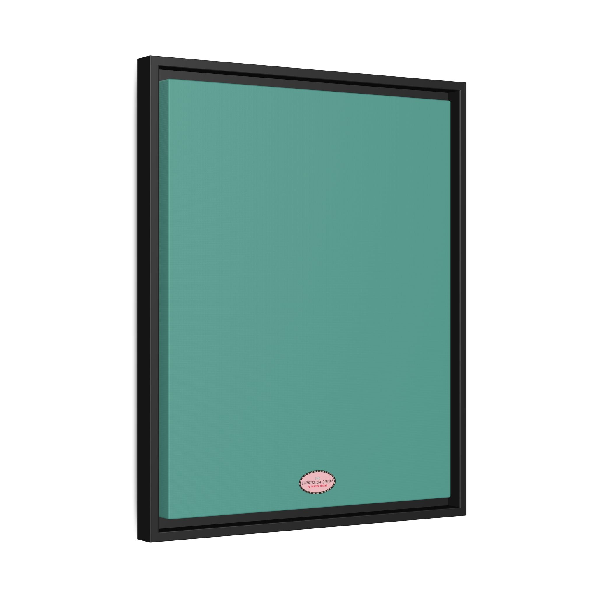 Moss Expressions Framed Canvas Print