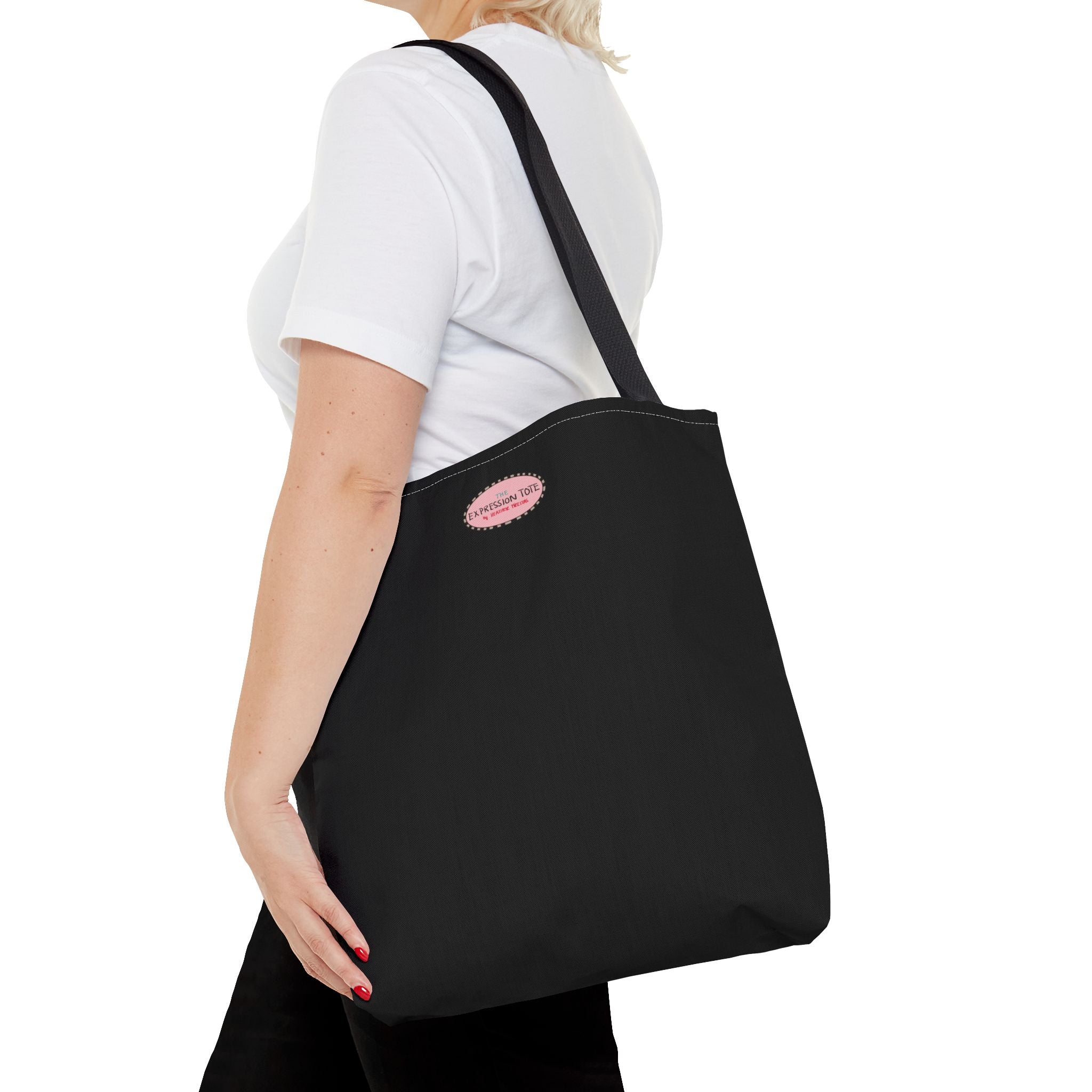 Black Basic Tote ( Unlined )