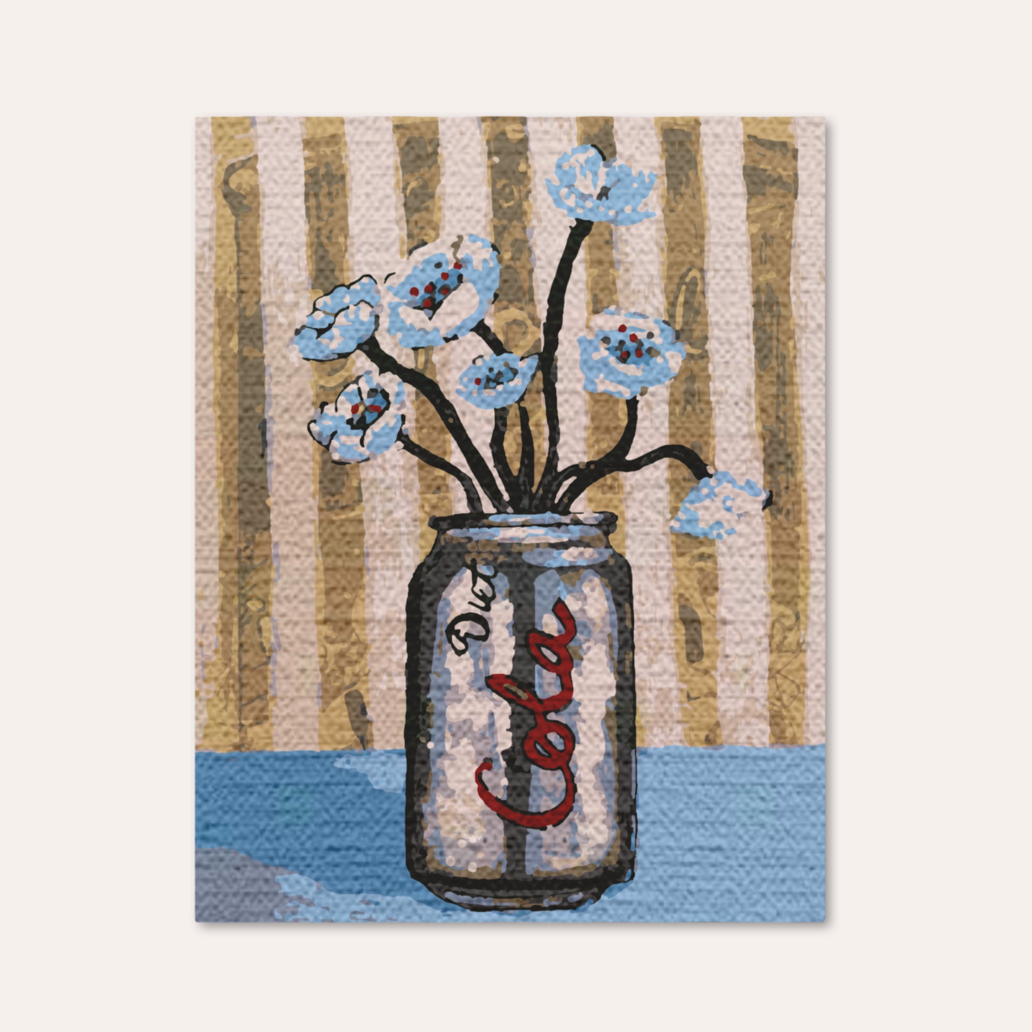 Diet Soda Bouquet - Paint by Numbers Kit