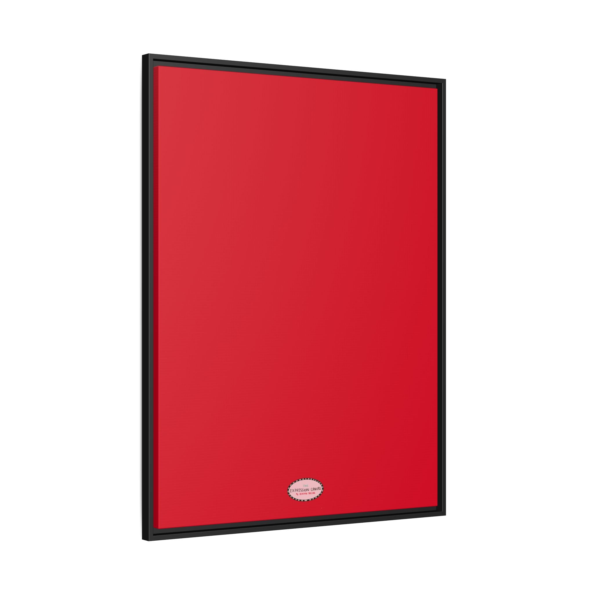 Cherry Expressions Framed Canvas Print