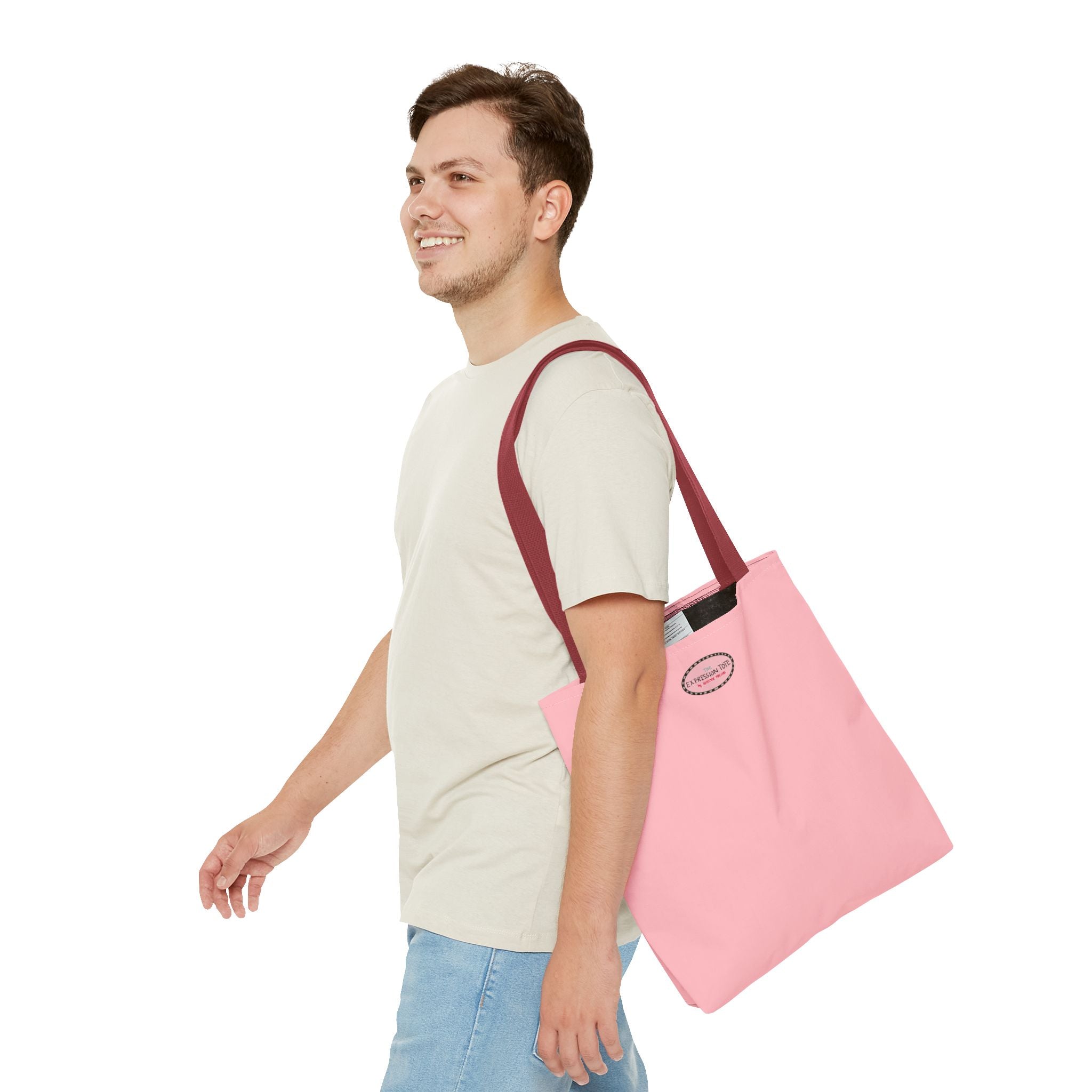 Pink Basic Tote ( Unlined )