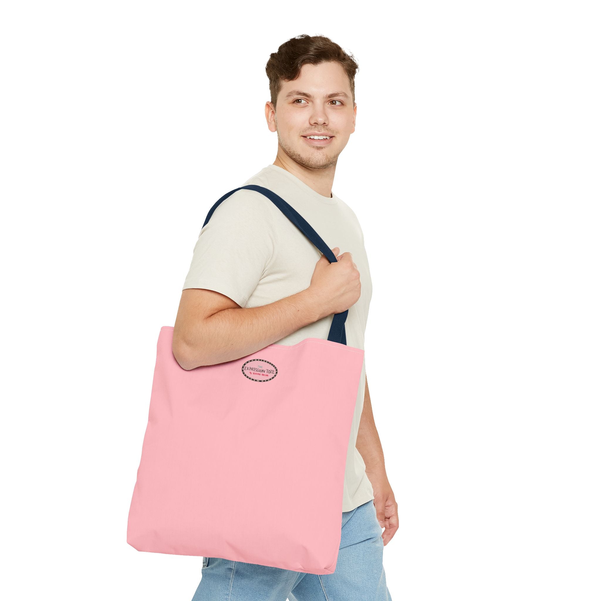 Pink Basic Tote ( Unlined )