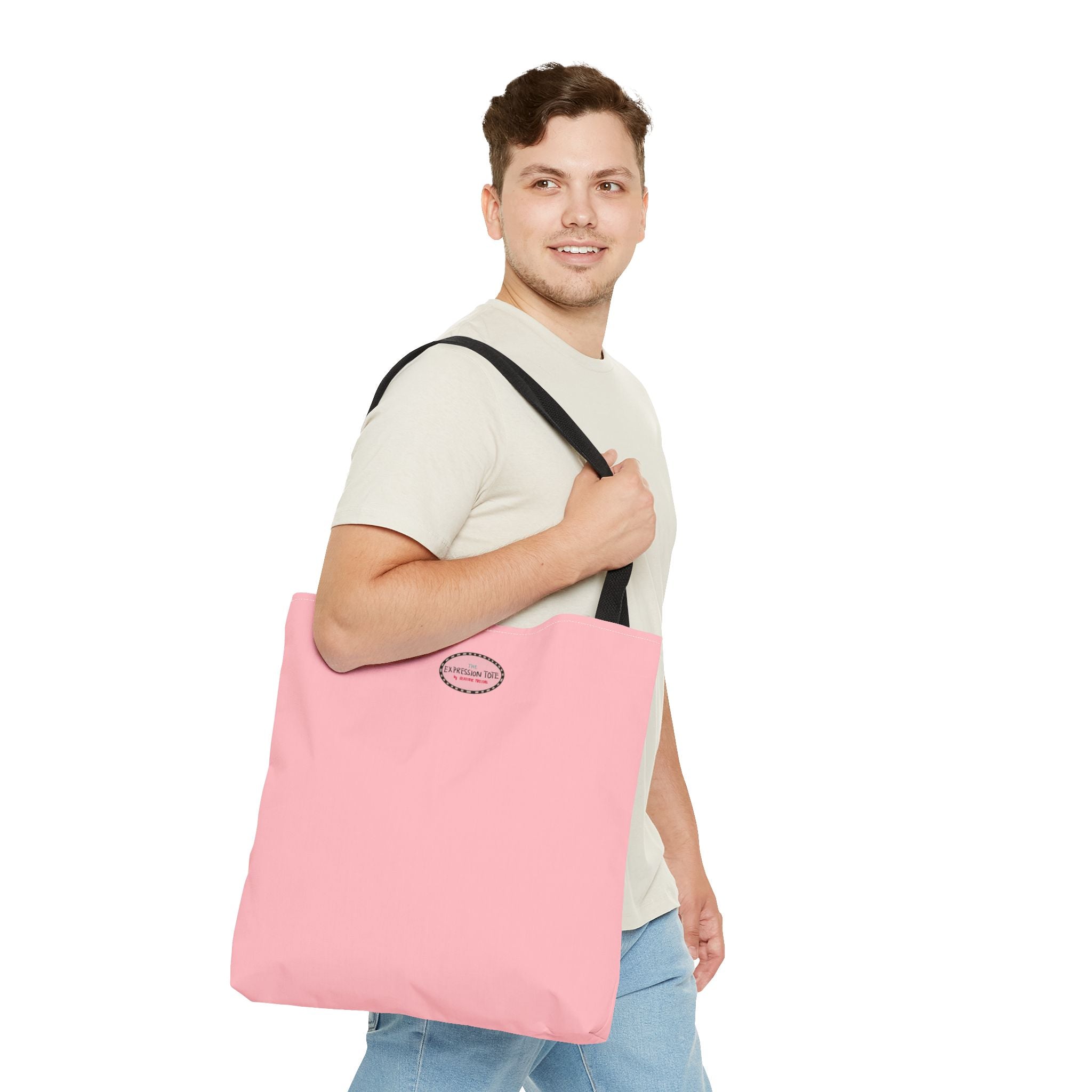 Pink Basic Tote ( Unlined )
