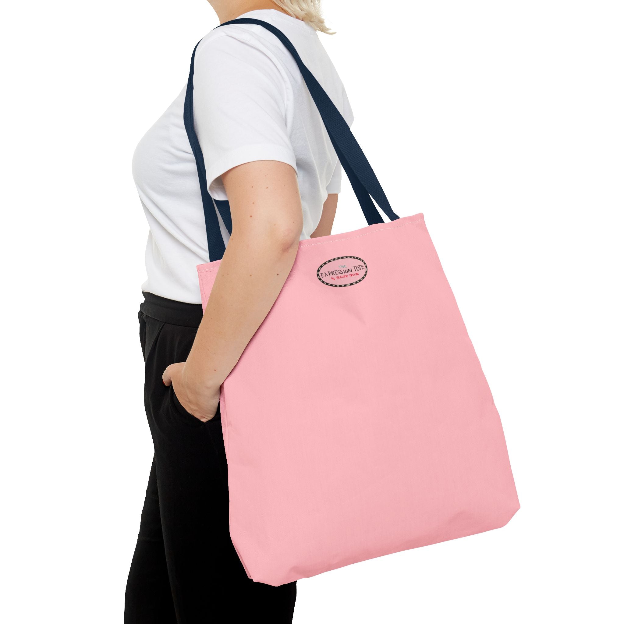 Pink Basic Tote ( Unlined )