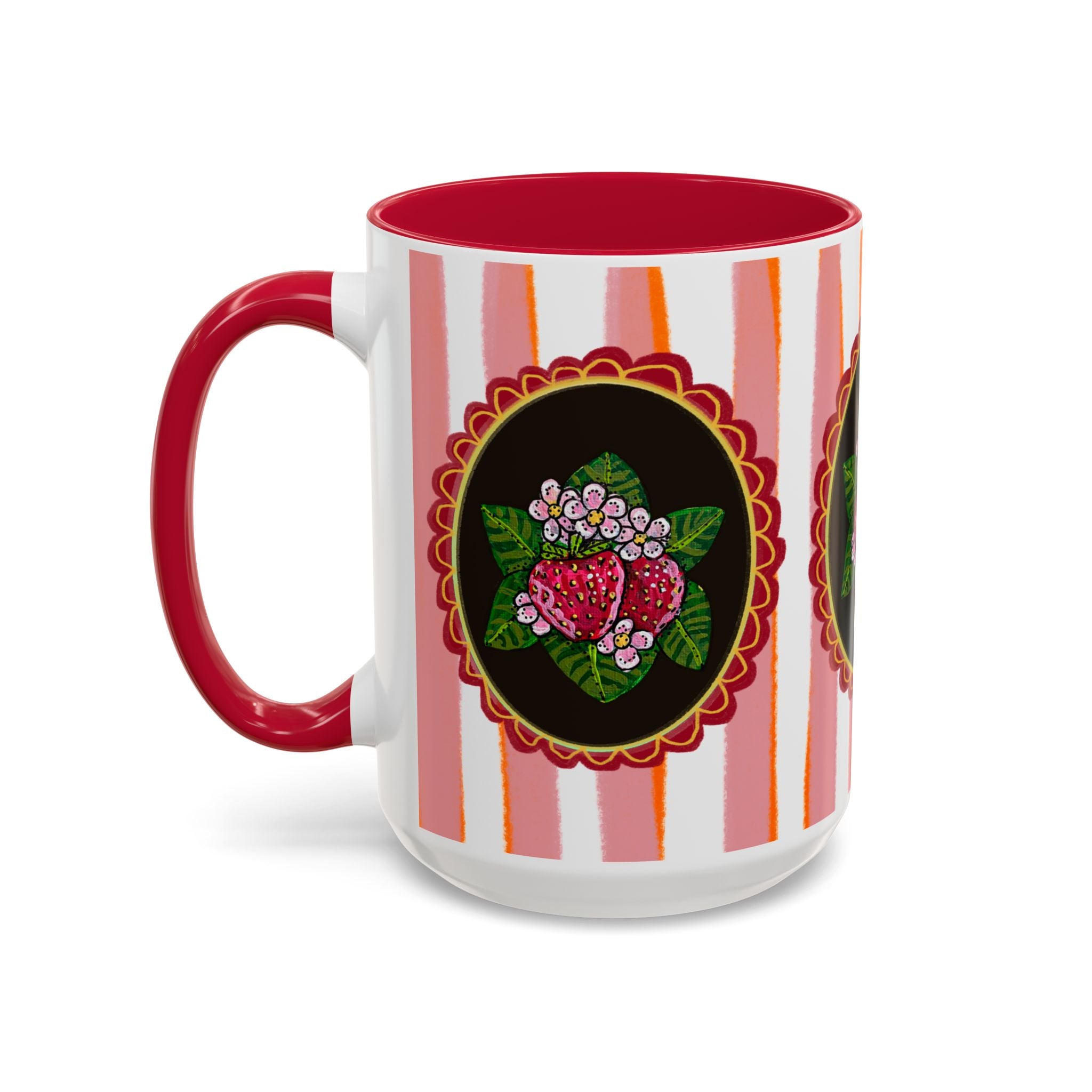 Strawberry Coffee Mug 15oz