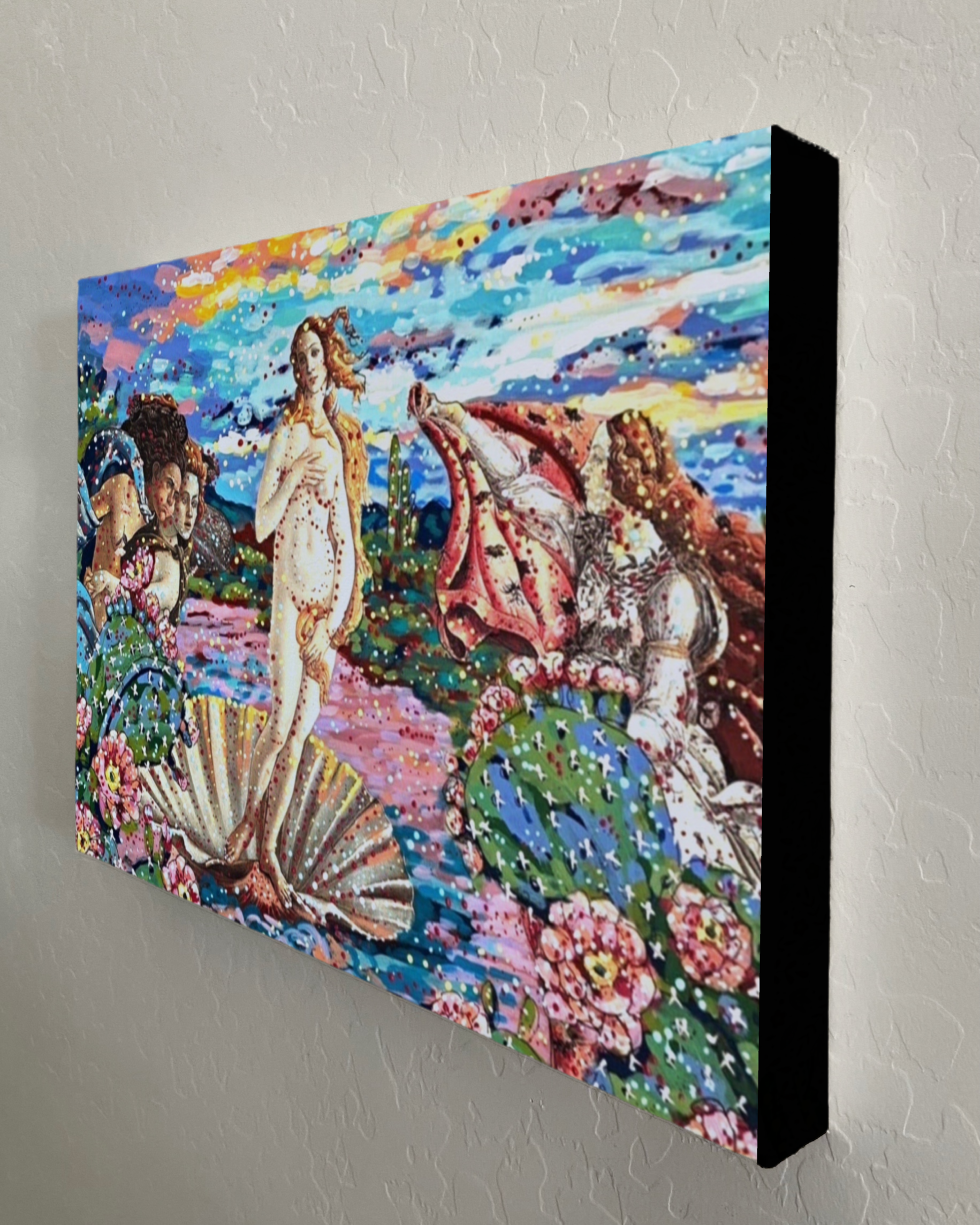 Desert Birth Of Venus Print