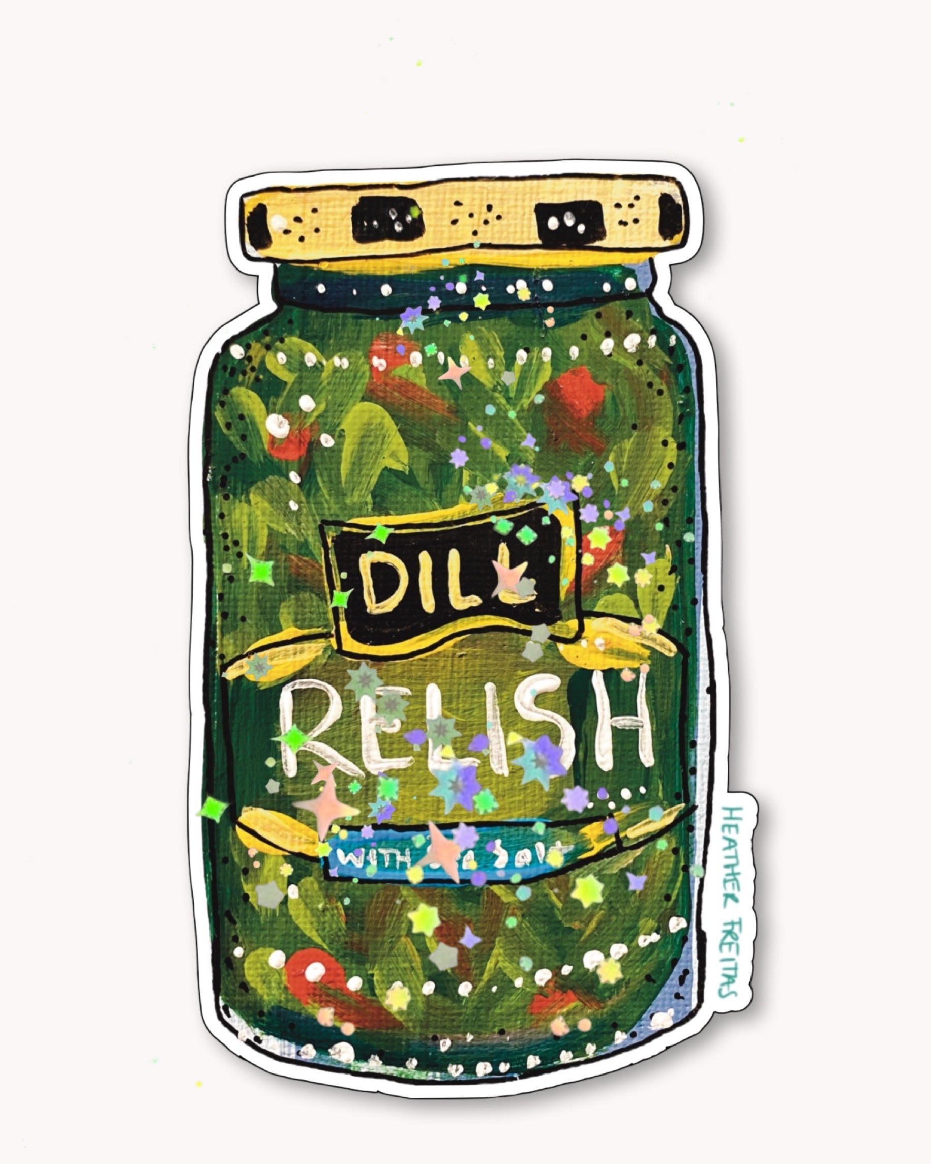 Relish Sticker