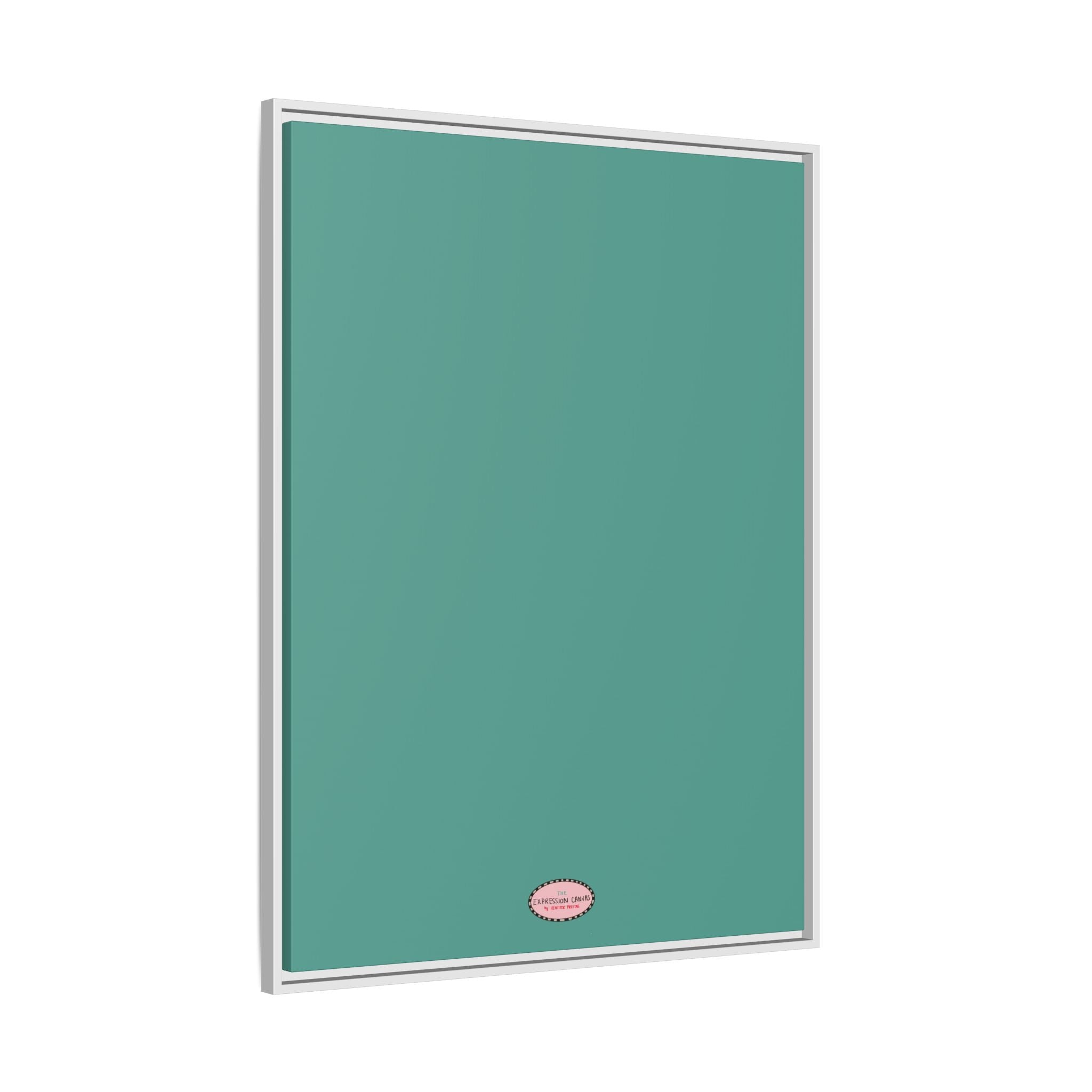 Moss Expressions Framed Canvas Print