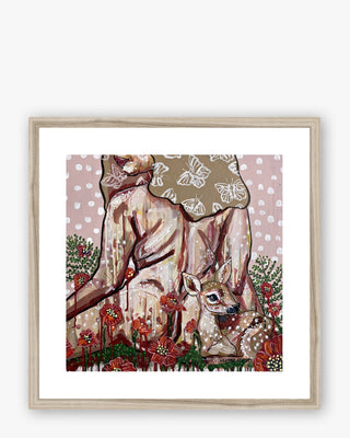 Fawn Framed & Mounted Print