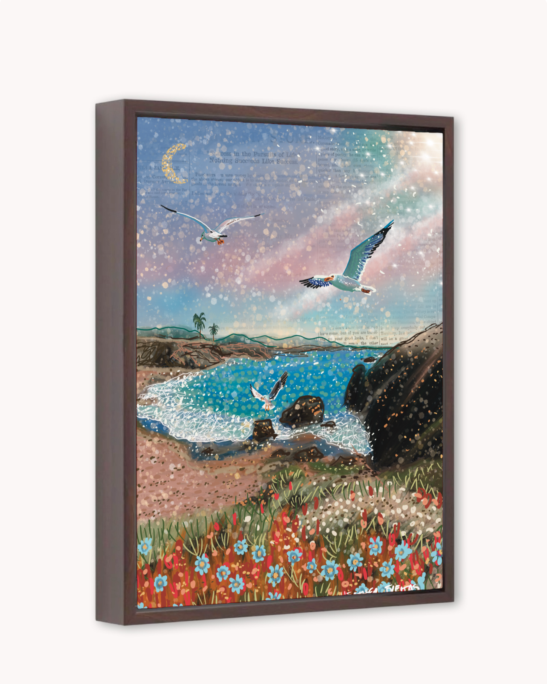 All the Colors of Calm Print