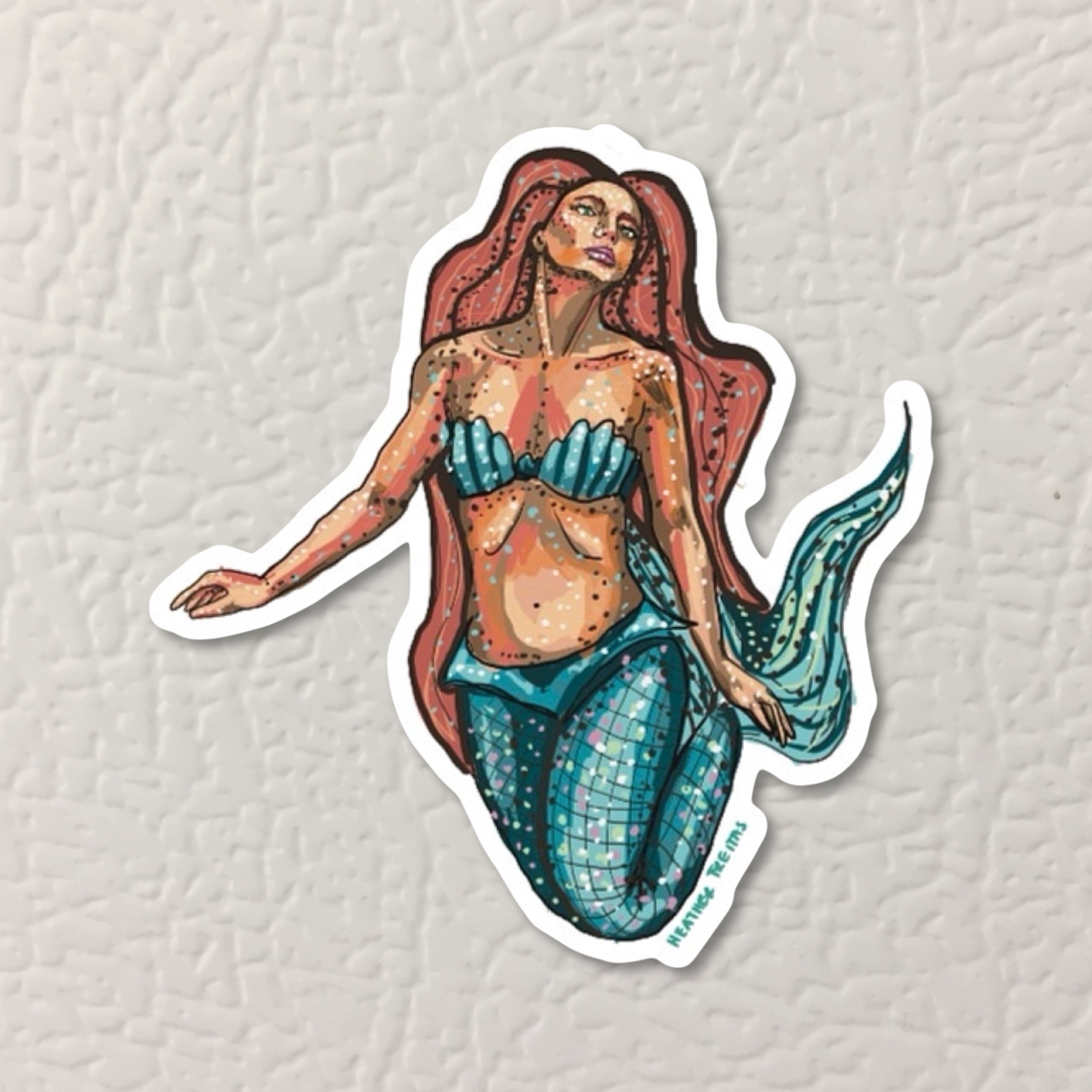 Mermaid Magnet ( Die-Cut )