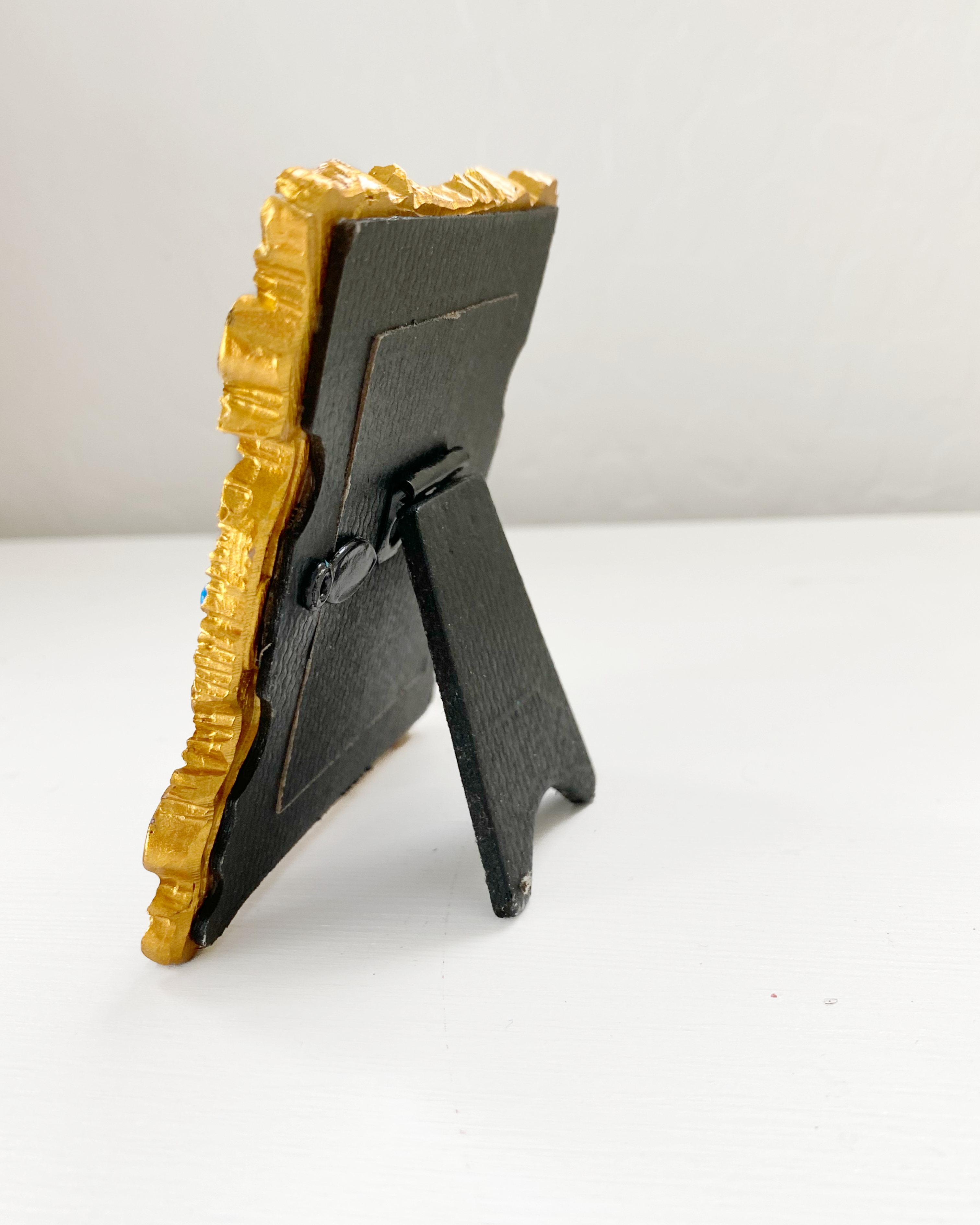 Electric Blue Mushrooms ( Mini Original Painting )