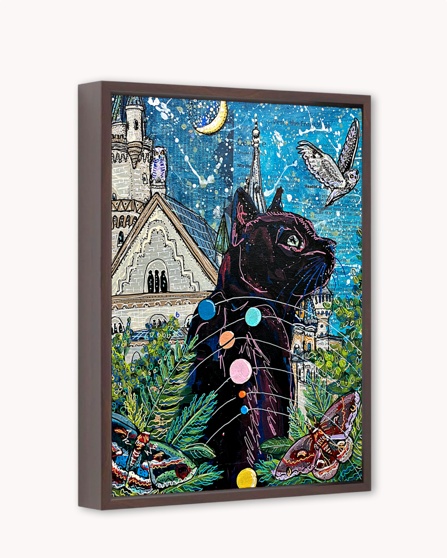 Jupiter Castle Cat Print
