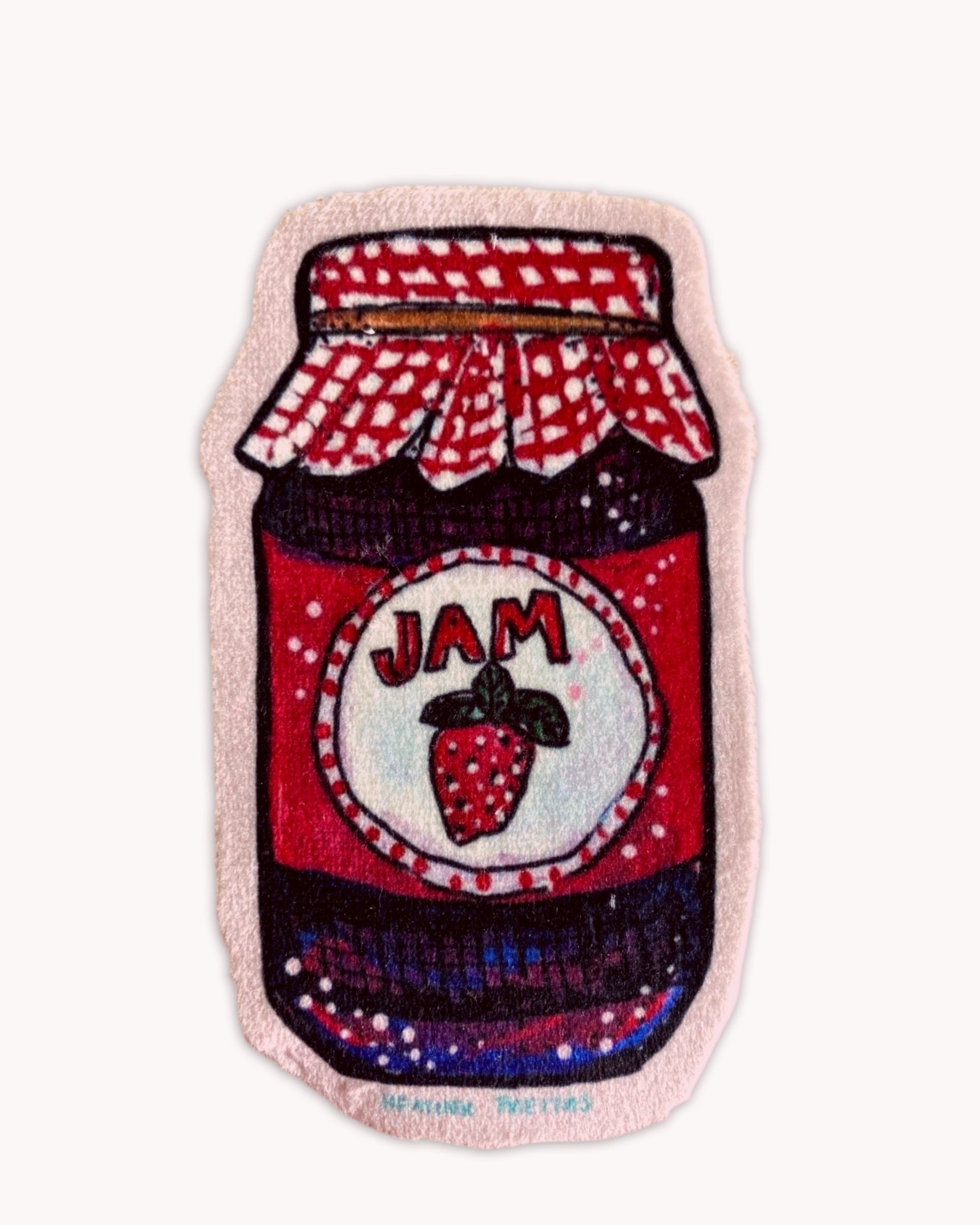 Strawberry Jam - Sew On Velveteen Patch
