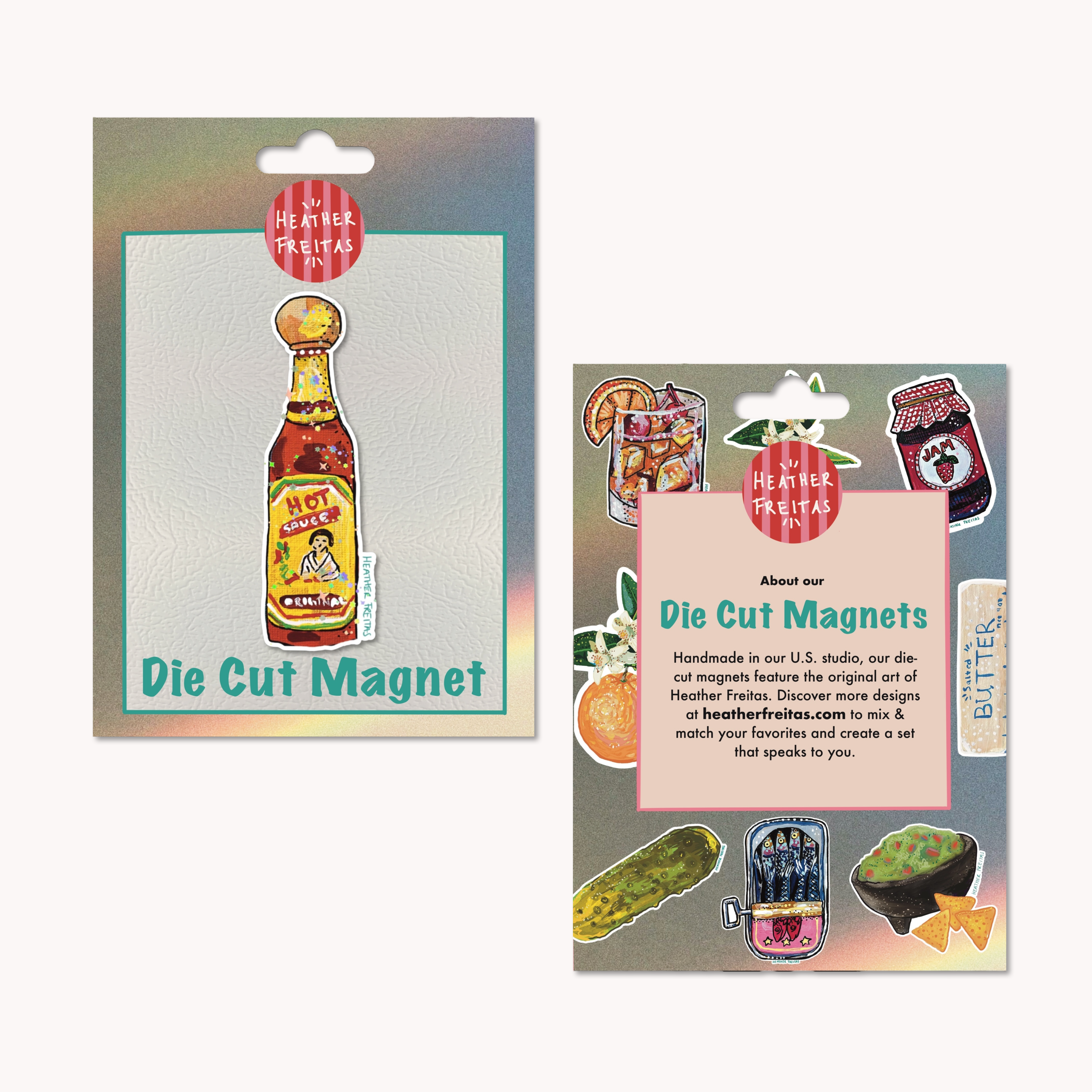 Hot Sauce Magnet ( Die-Cut )