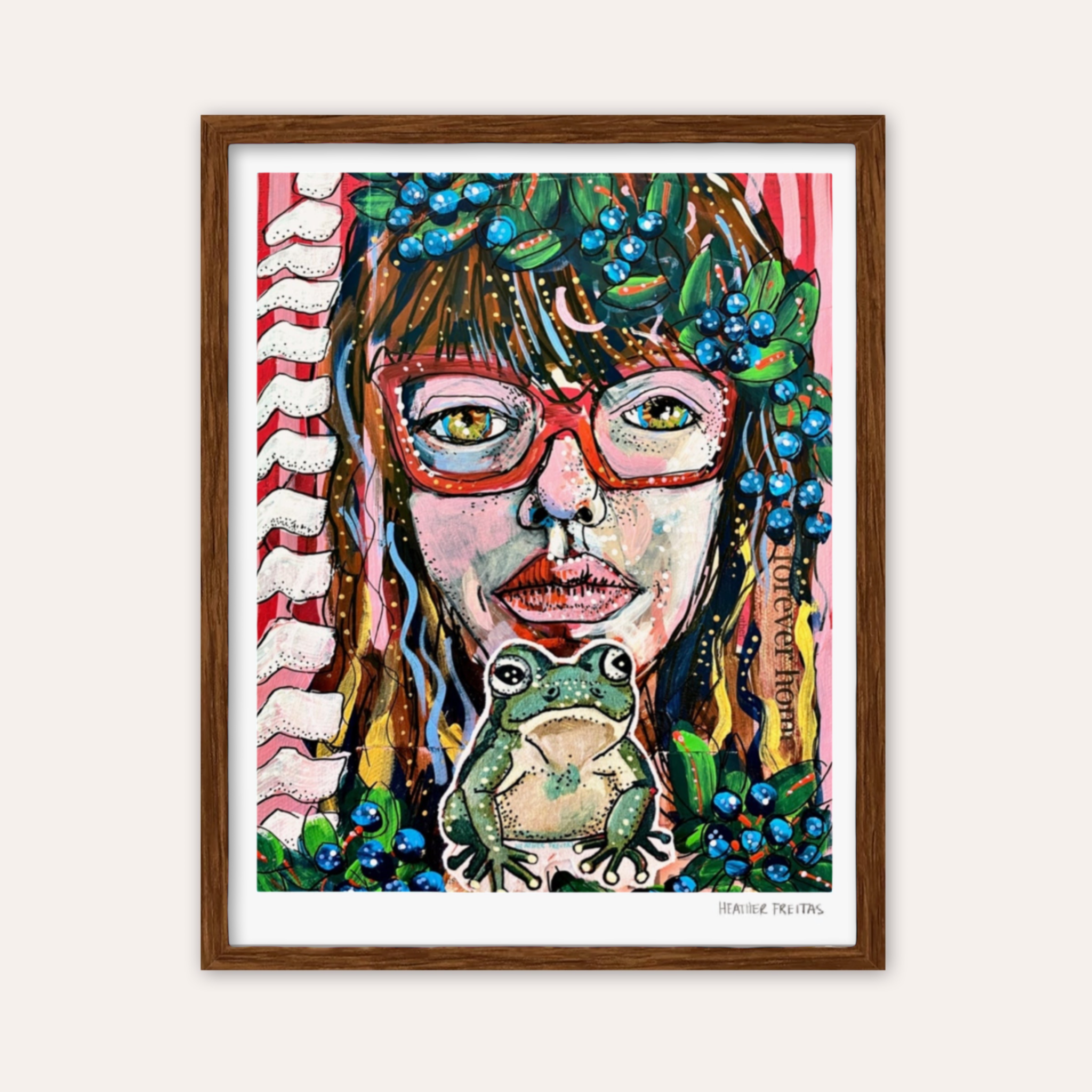 Chokeberry Farm Art Print