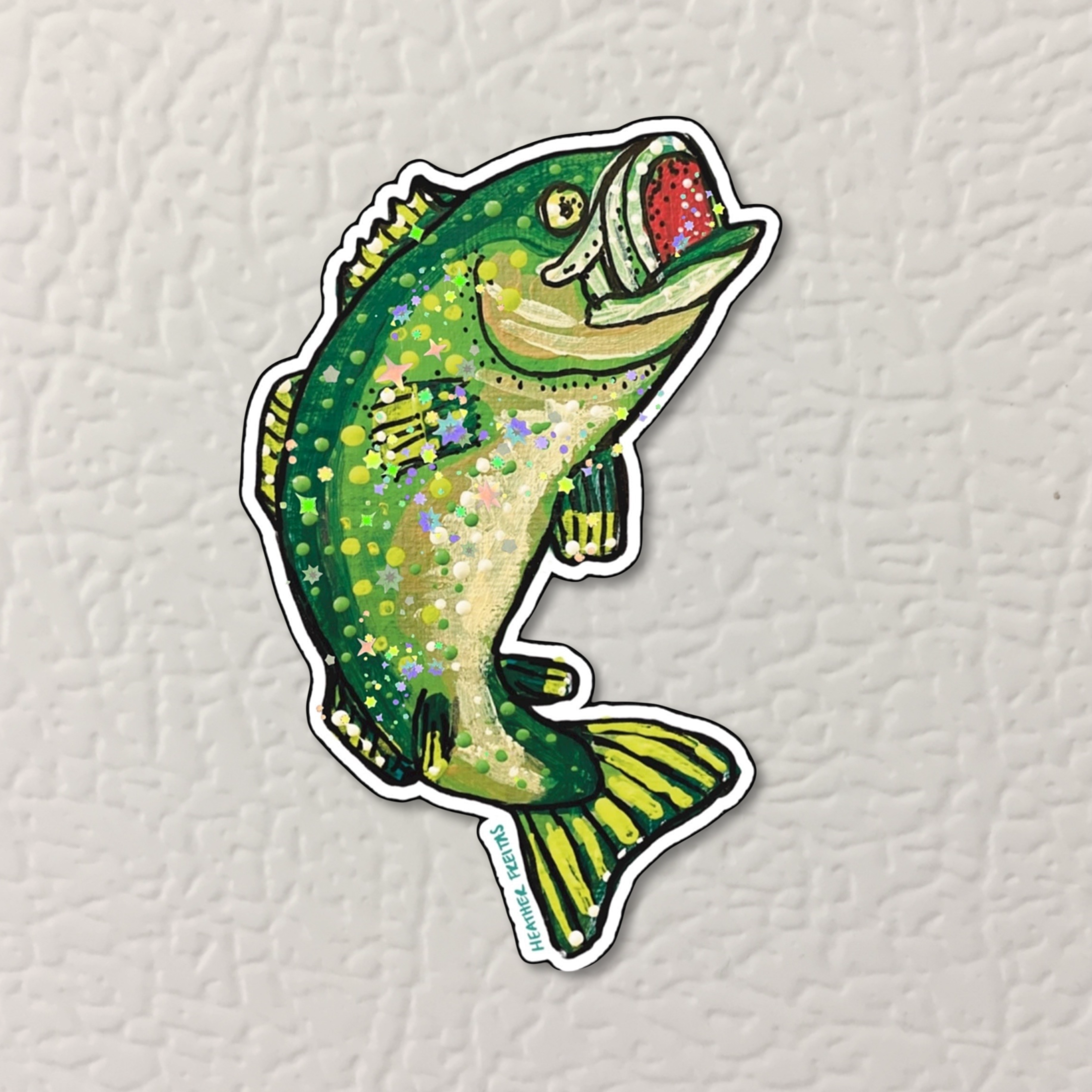 Bass Magnet ( Die-Cut )