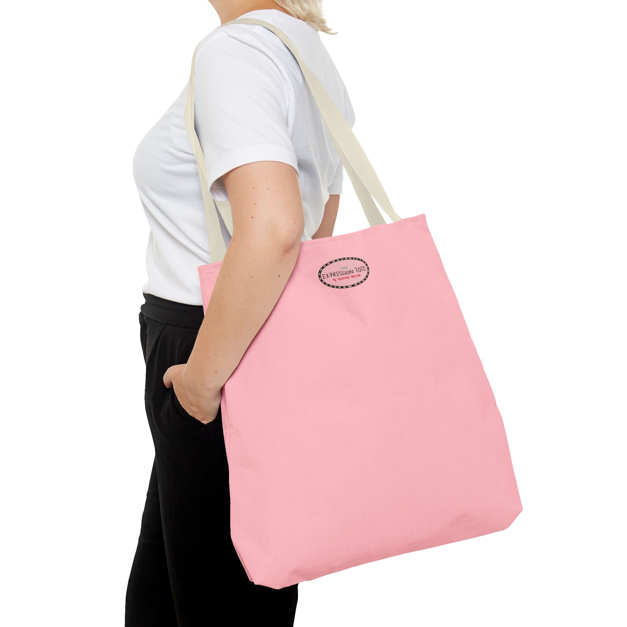 Pink Basic Tote ( Unlined )