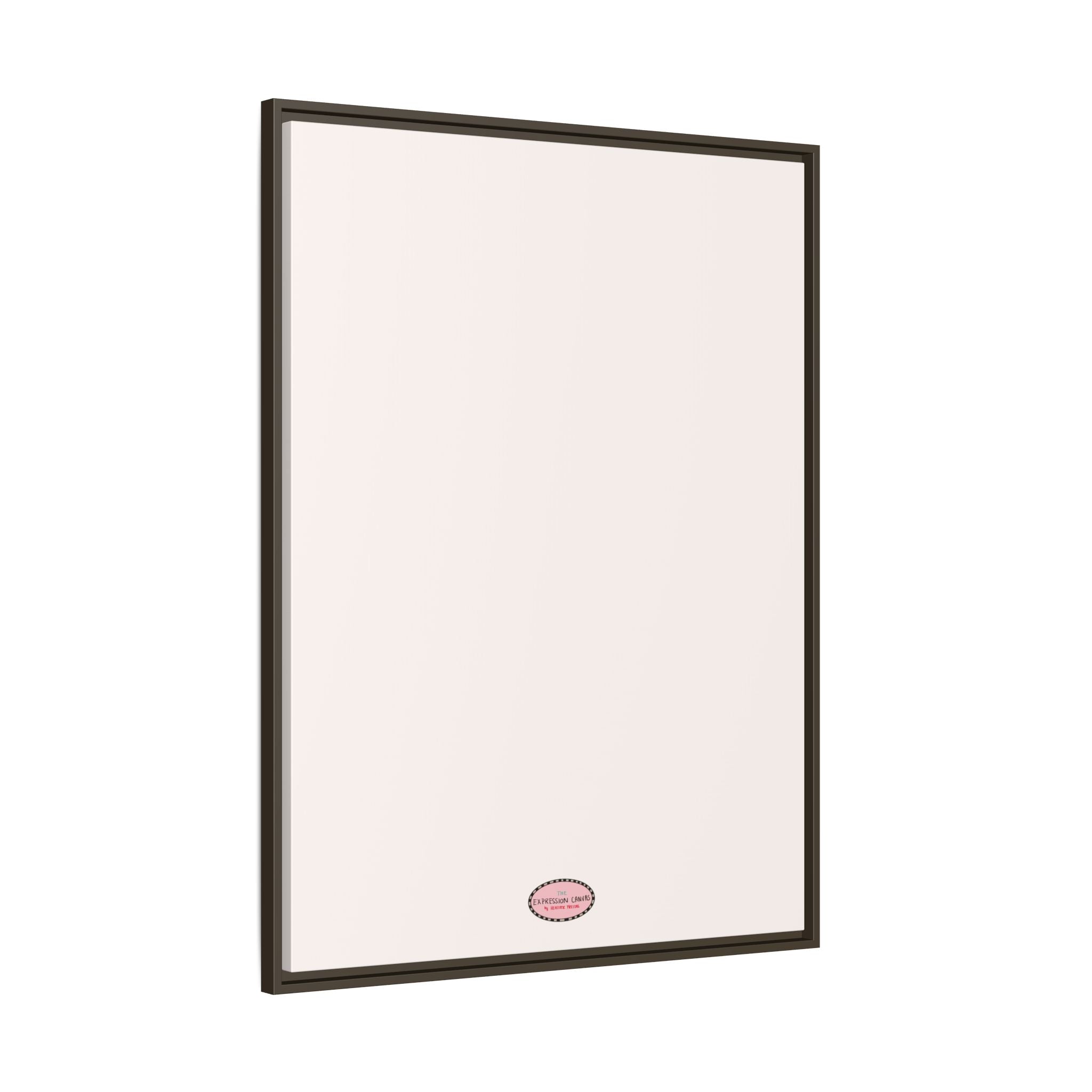 Fog Expressions Framed Canvas Print