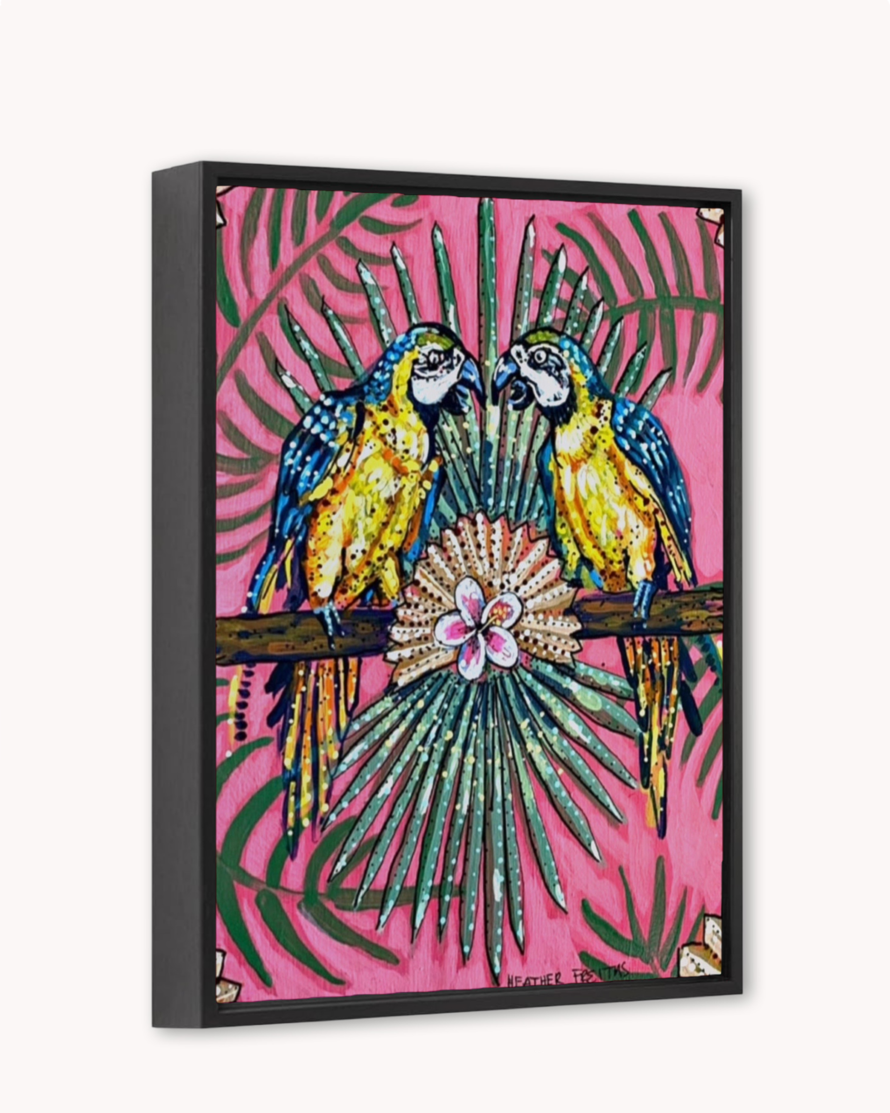Parrot Paradise Print