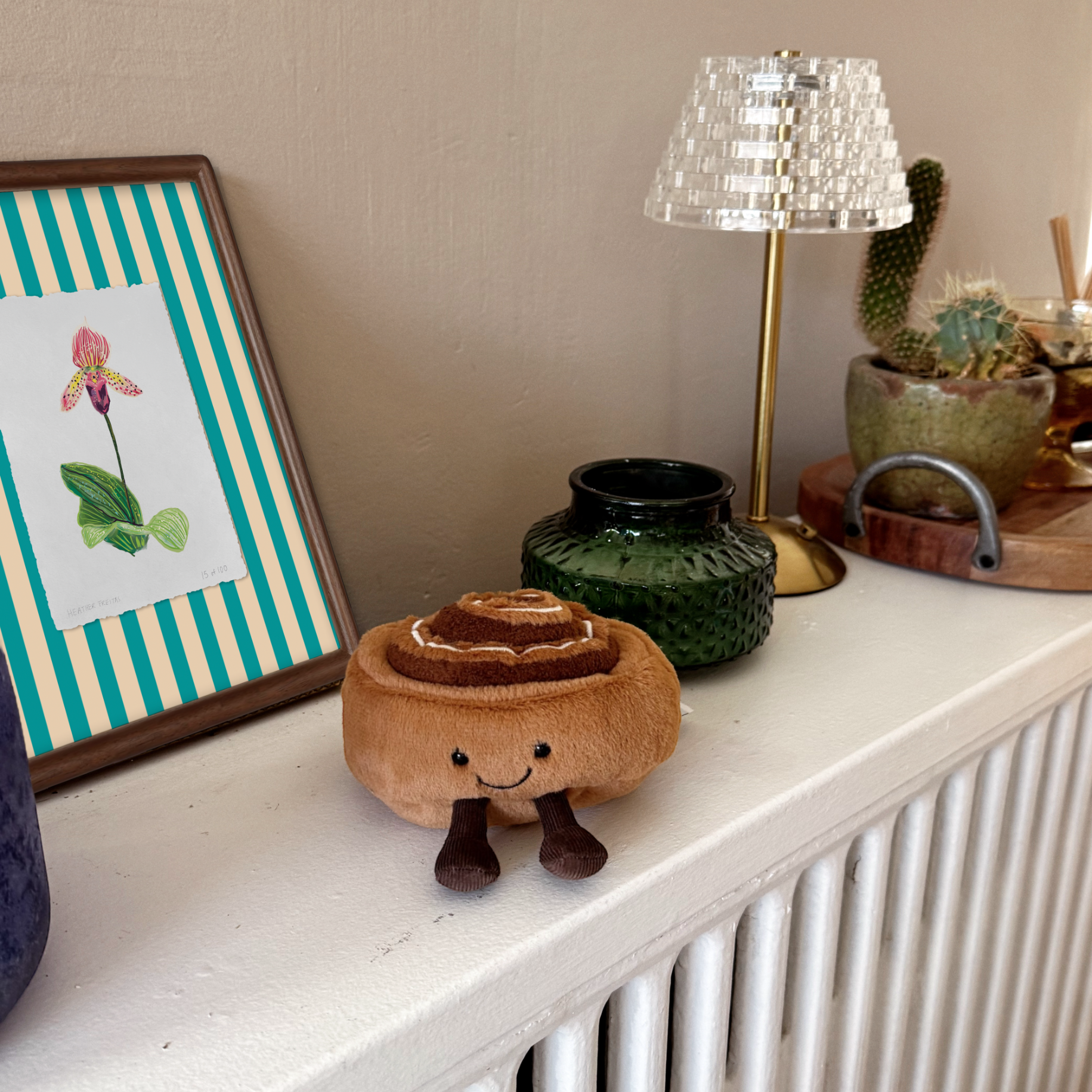 Lady Slipper Limited Edition Framed Print