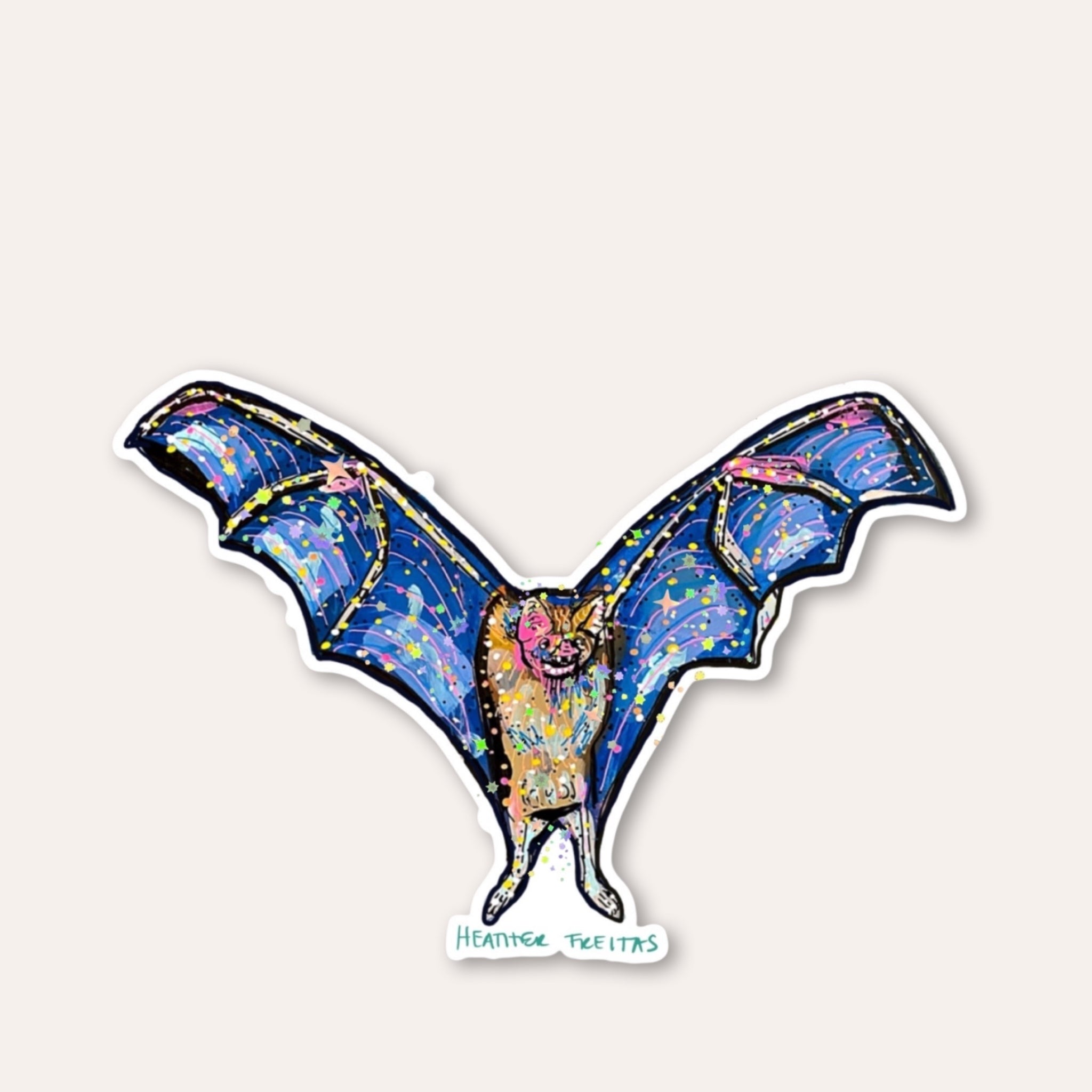 Vampire Bat Sticker