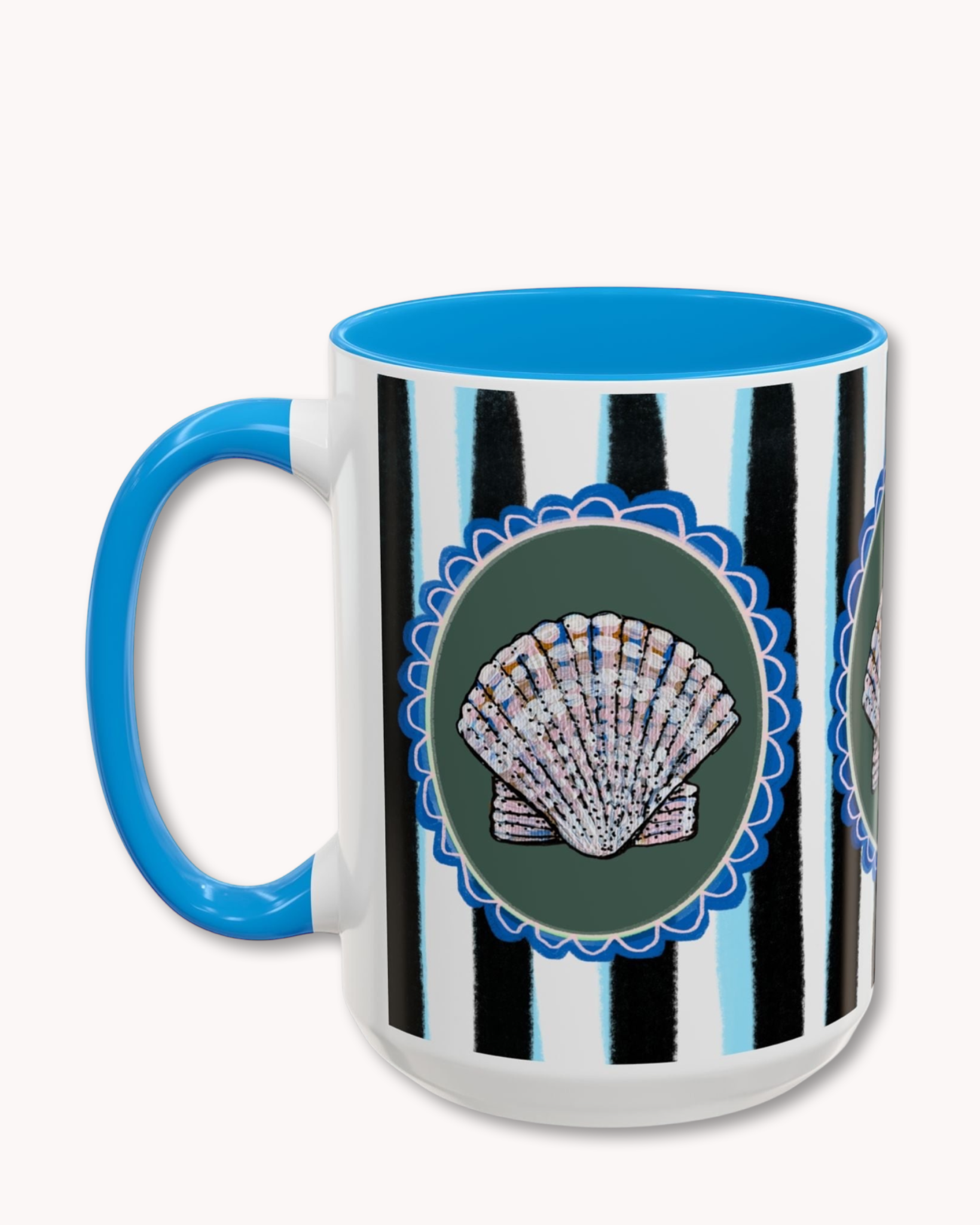 Sea Shell Coffee Mug 15oz