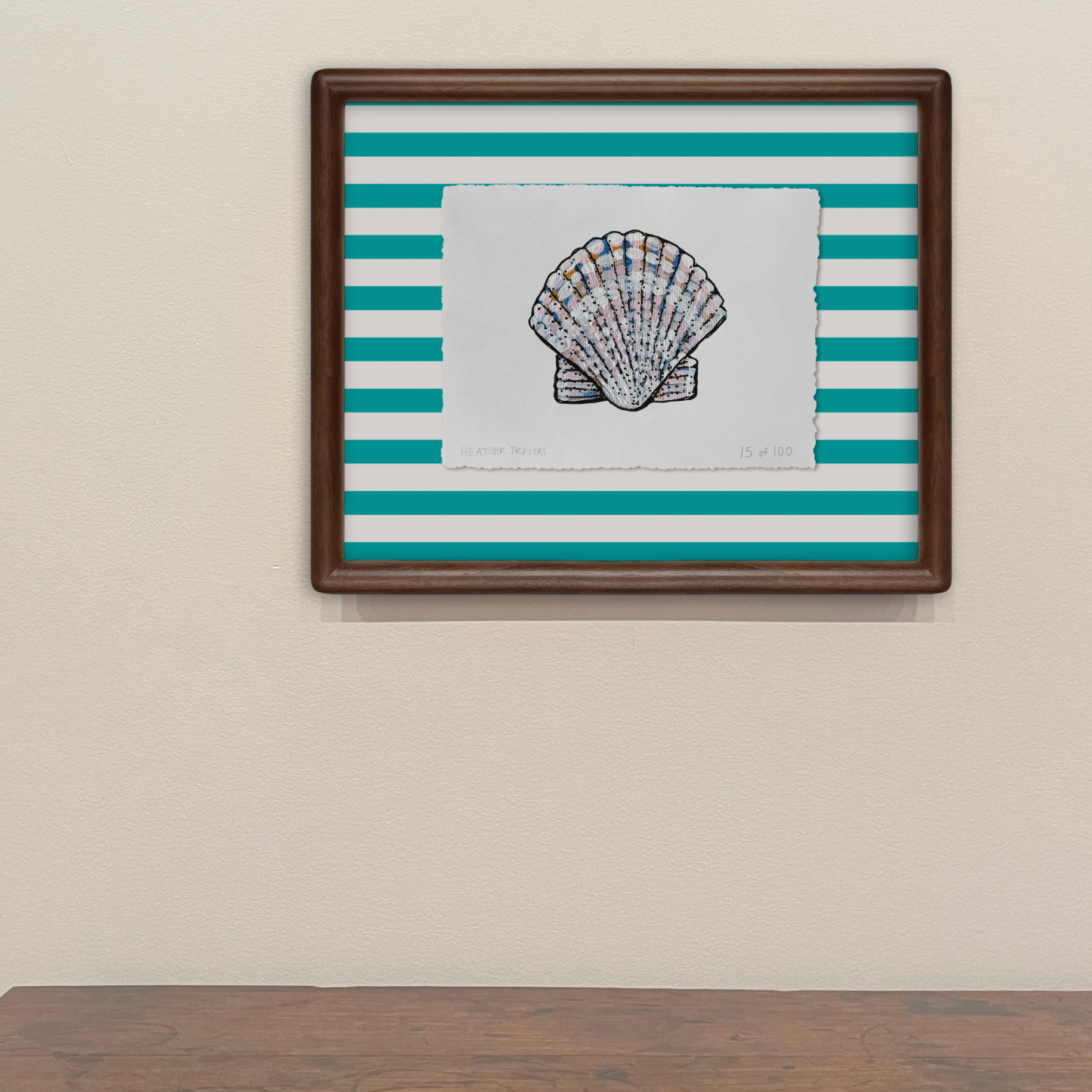 Shell Limited Edition Framed Print